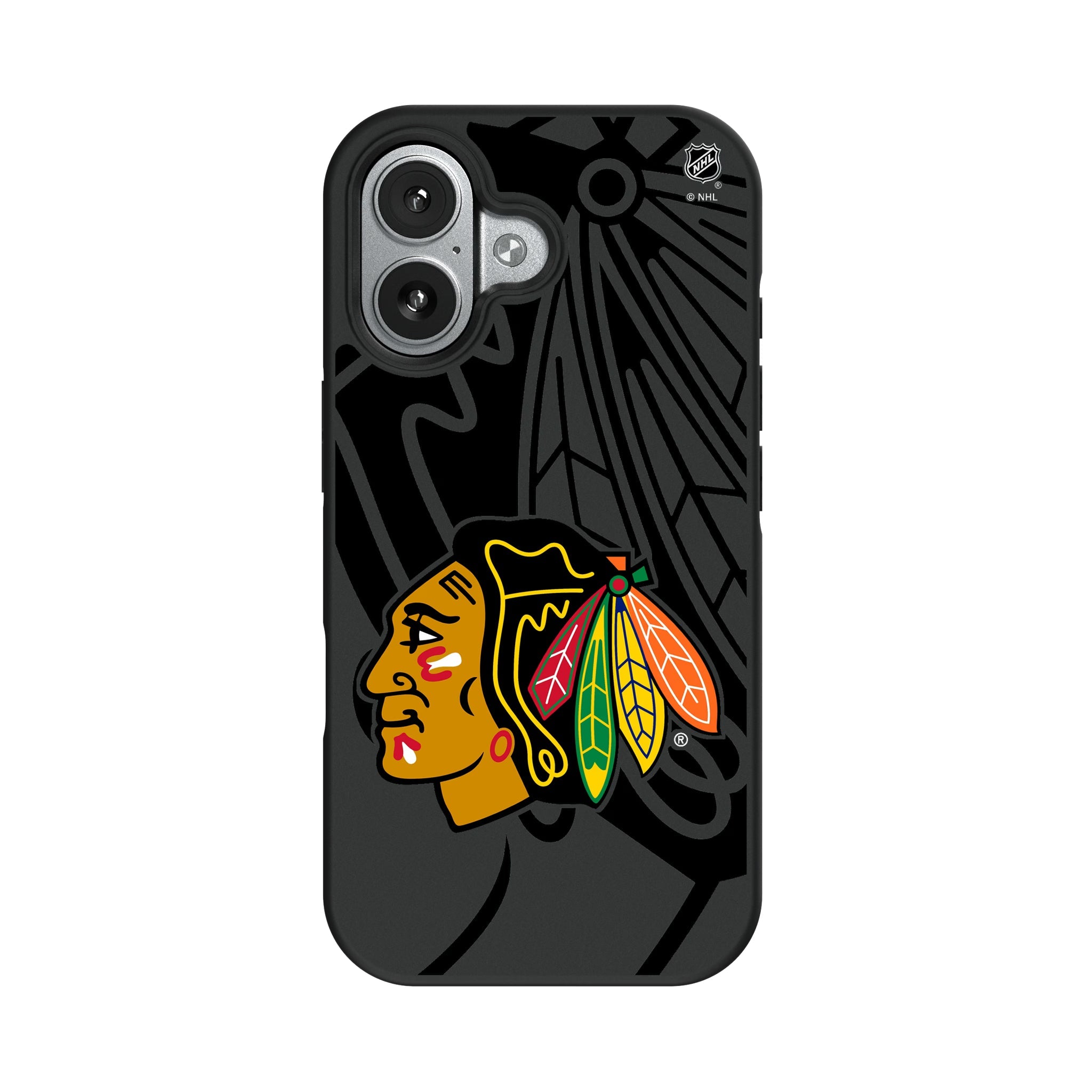 Chicago Blackhawks Monocolor Tilt Bump Phone Case 8