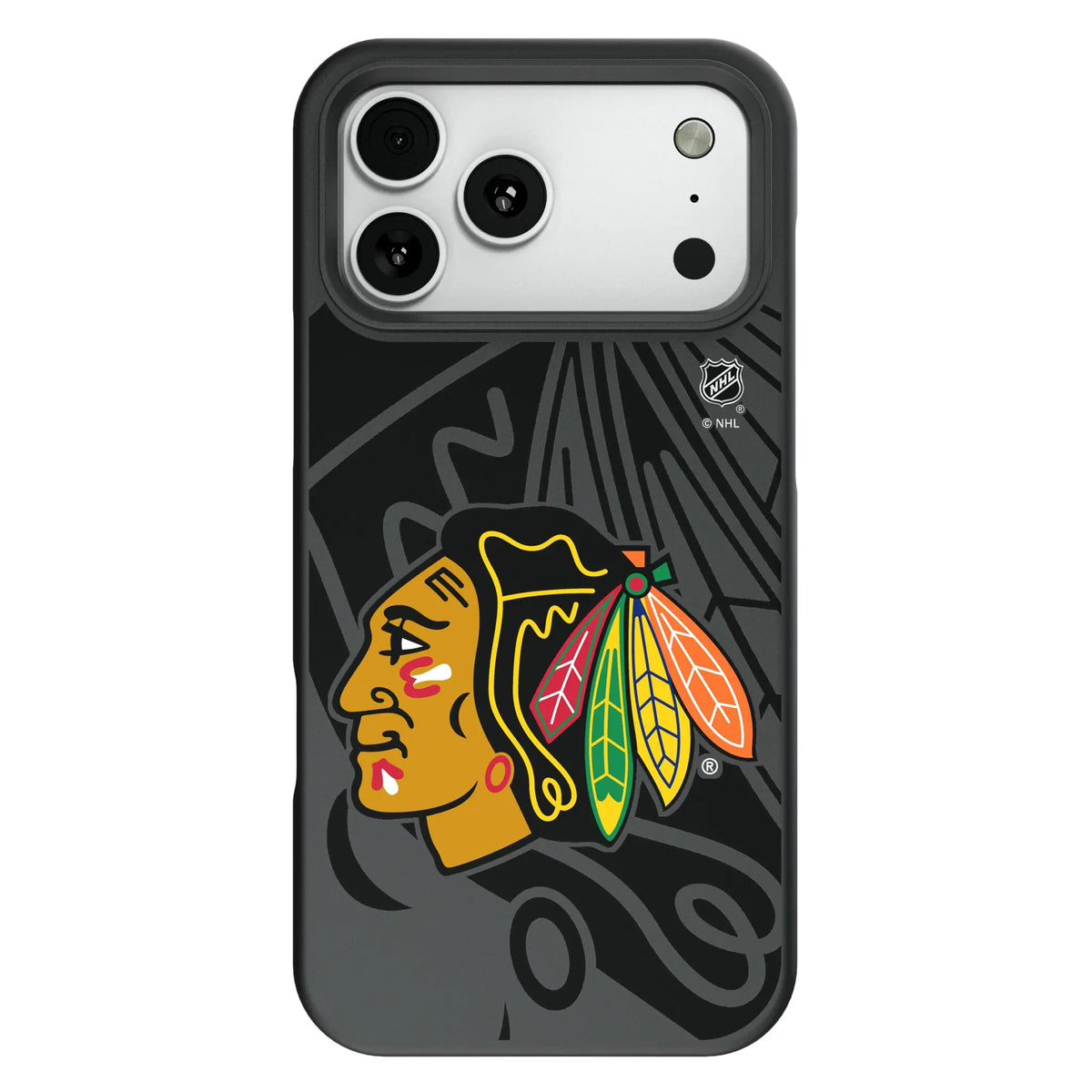 Chicago Blackhawks Monocolor Tilt Bump Phone Case 13