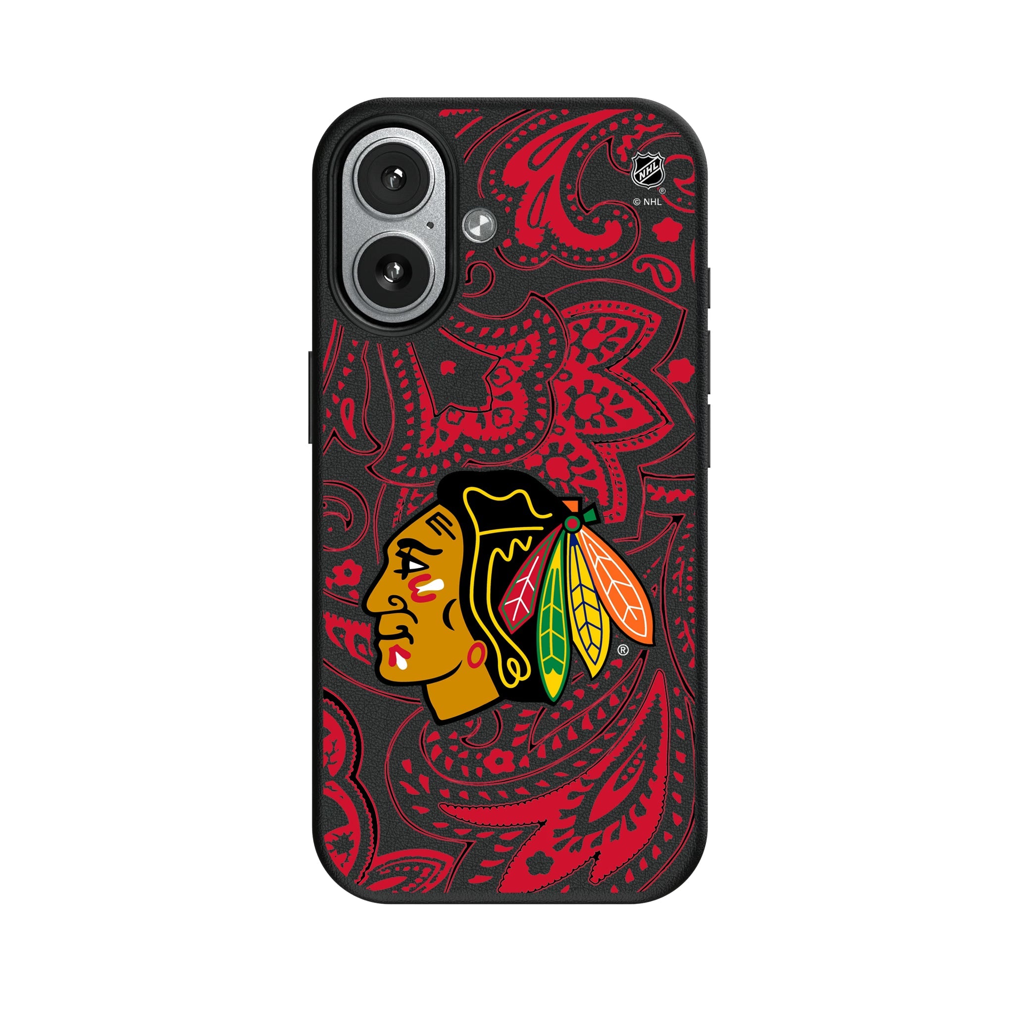 Chicago Blackhawks Paisley MagSafe Compatible Phone Case for Apple iPhone 7