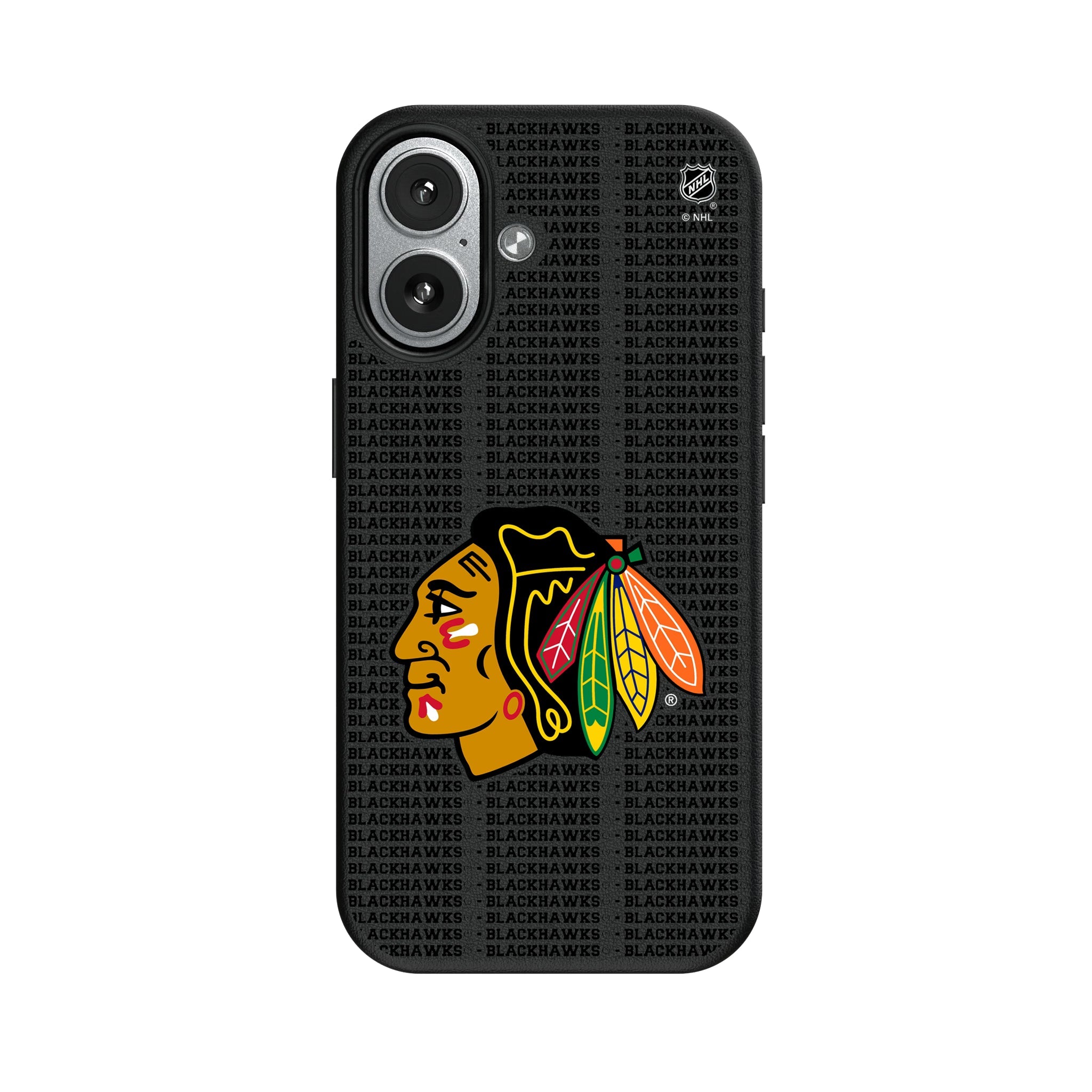 Chicago Blackhawks Text Backdrop MagSafe Compatible Phone Case for Apple iPhone 7