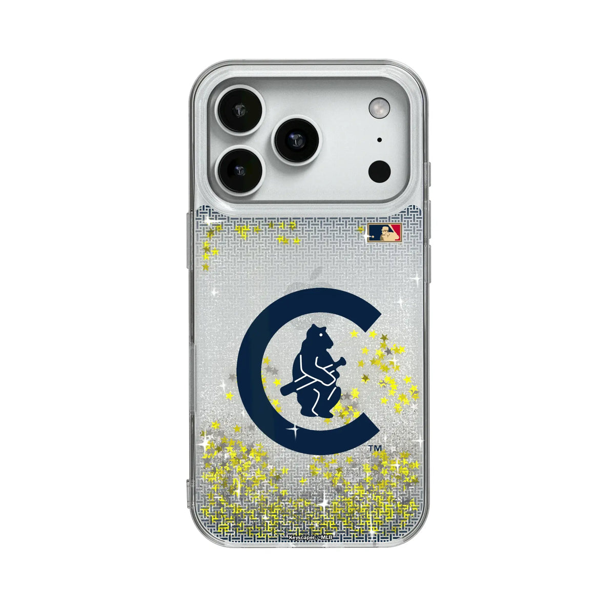 Chicago Cubs 1911-1912 - Cooperstown Collection Linen Glitter Phone Case 18
