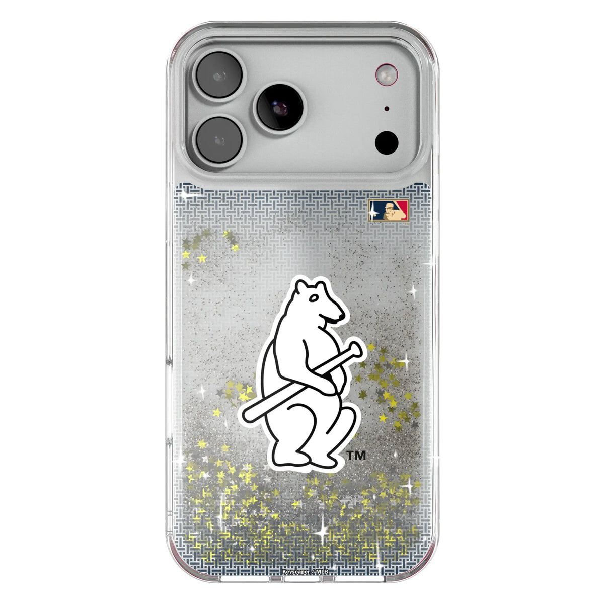 Chicago Cubs 1914 - Cooperstown Collection Linen Glitter Phone Case 19