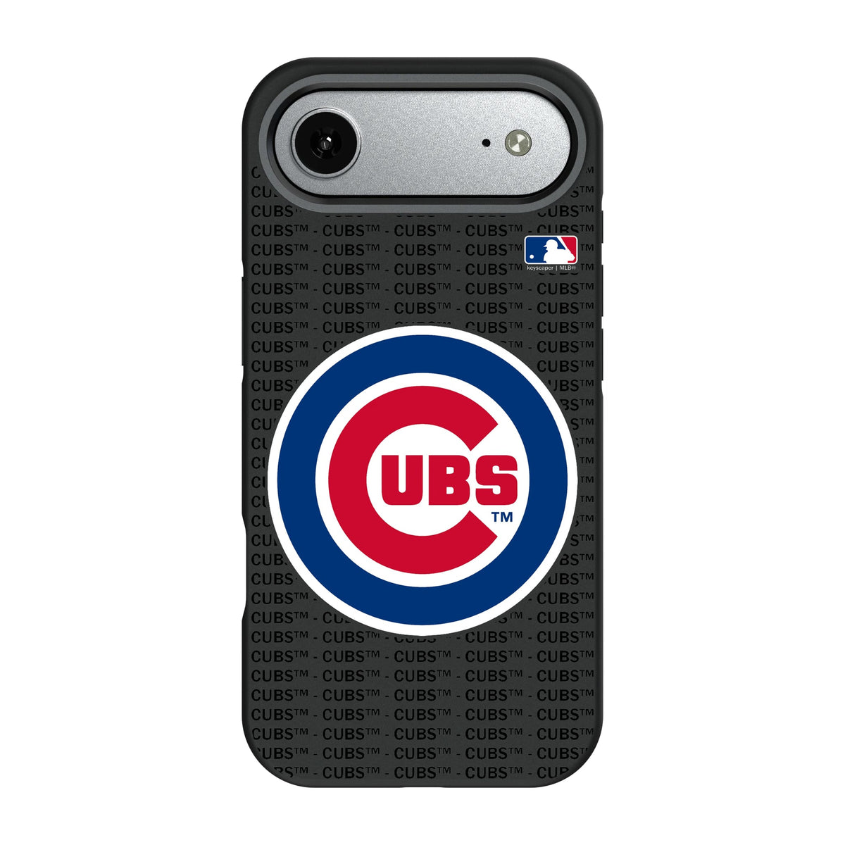 Chicago Cubs Text Backdrop Bump Phone Case 9