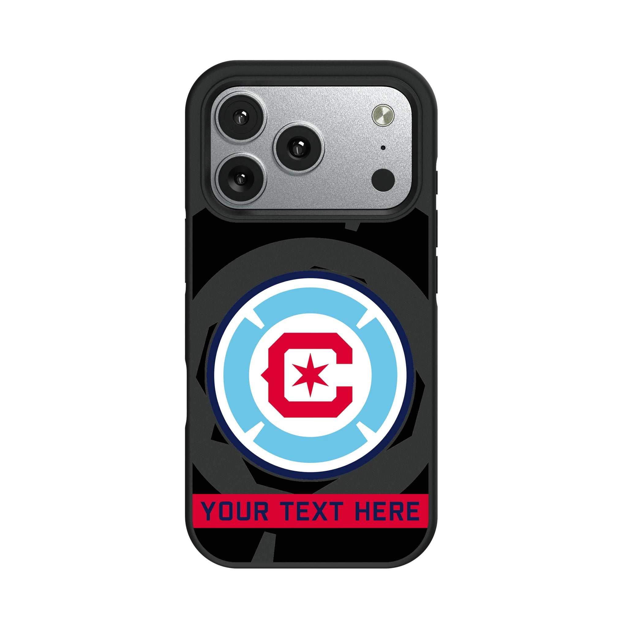 Chicago Fire Personalized Tilt Bump Phone Case for Apple iPhone 11