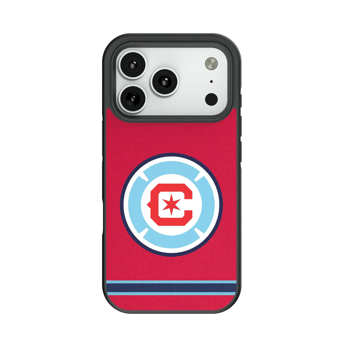 Chicago Fire  Stripe Bump Phone Case 9