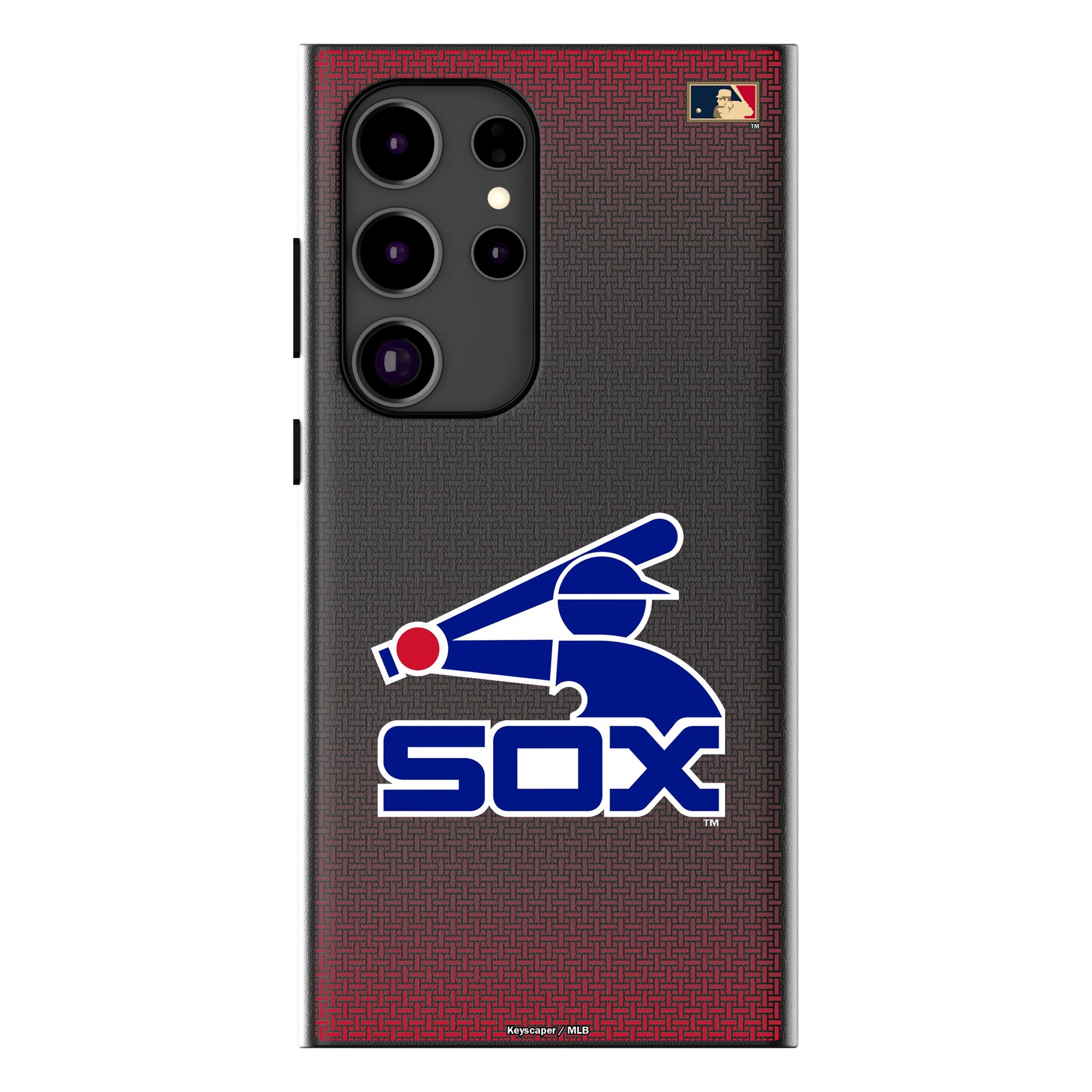 Chicago White Sox 1976-1981 - Cooperstown Collection Linen MagSafe Compatible Phone Case for Samsung Galaxy 11