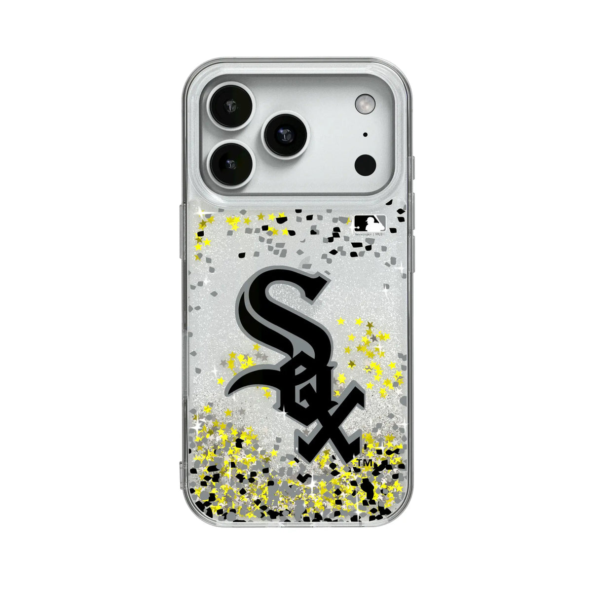 Chicago White Sox Confetti Glitter Phone Case 20