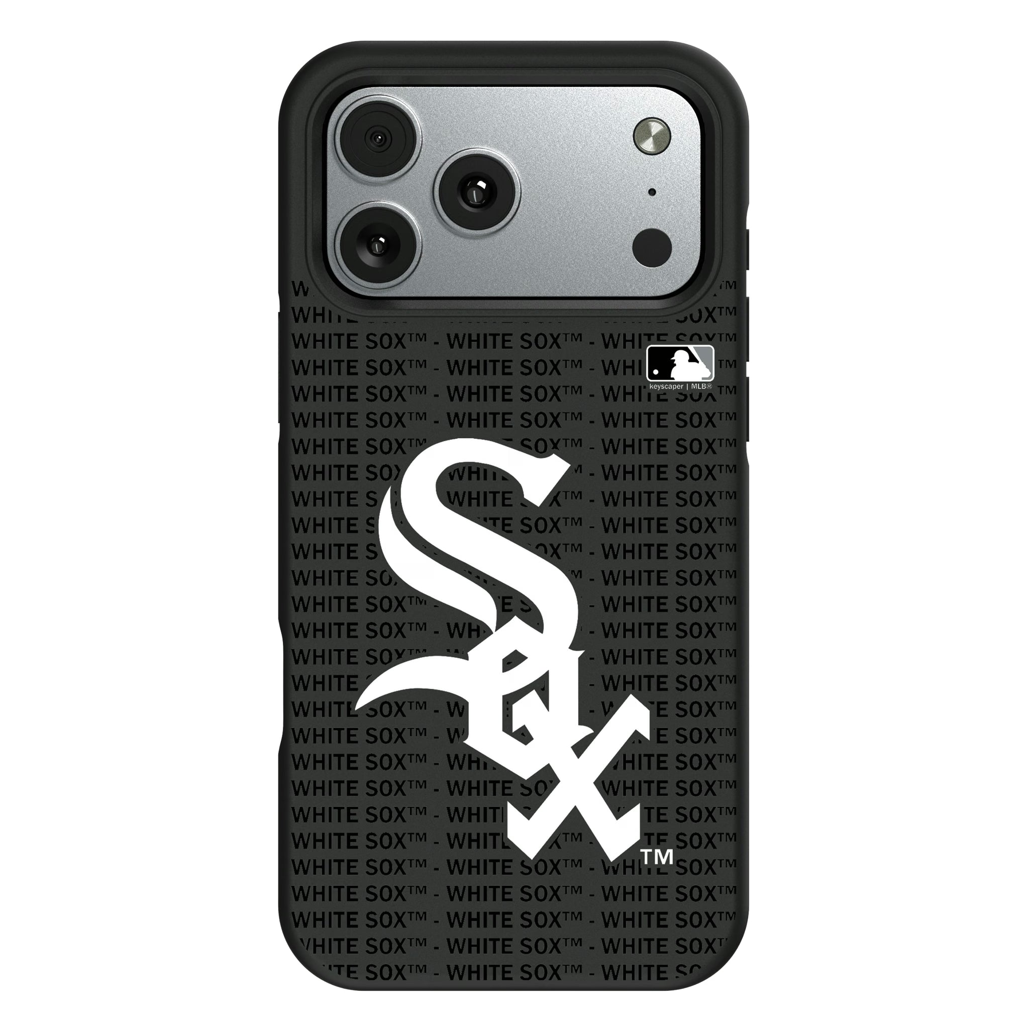 Chicago White Sox Text Backdrop Bump Phone Case 11
