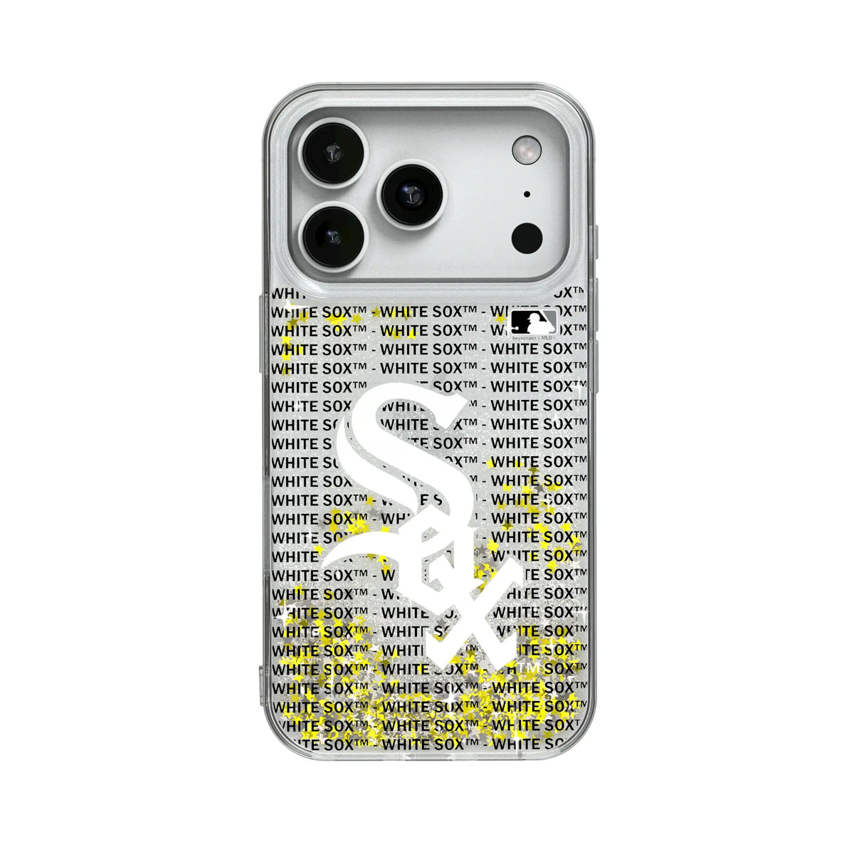Chicago White Sox Text Backdrop Glitter Phone Case 20