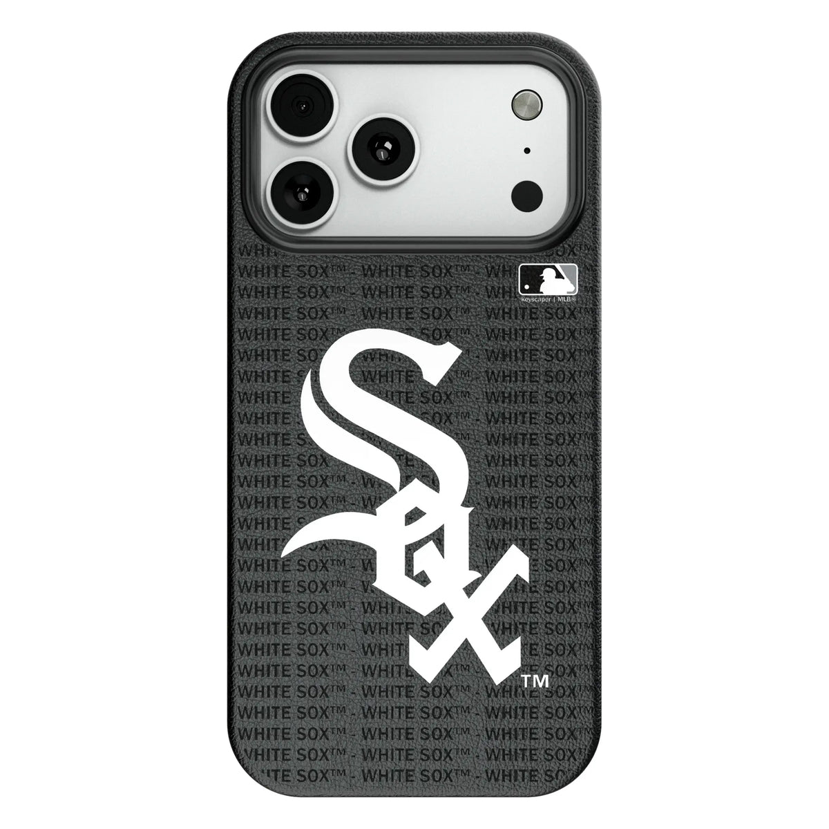 Chicago White Sox Text Backdrop MagSafe Compatible Phone Case for Apple iPhone 8