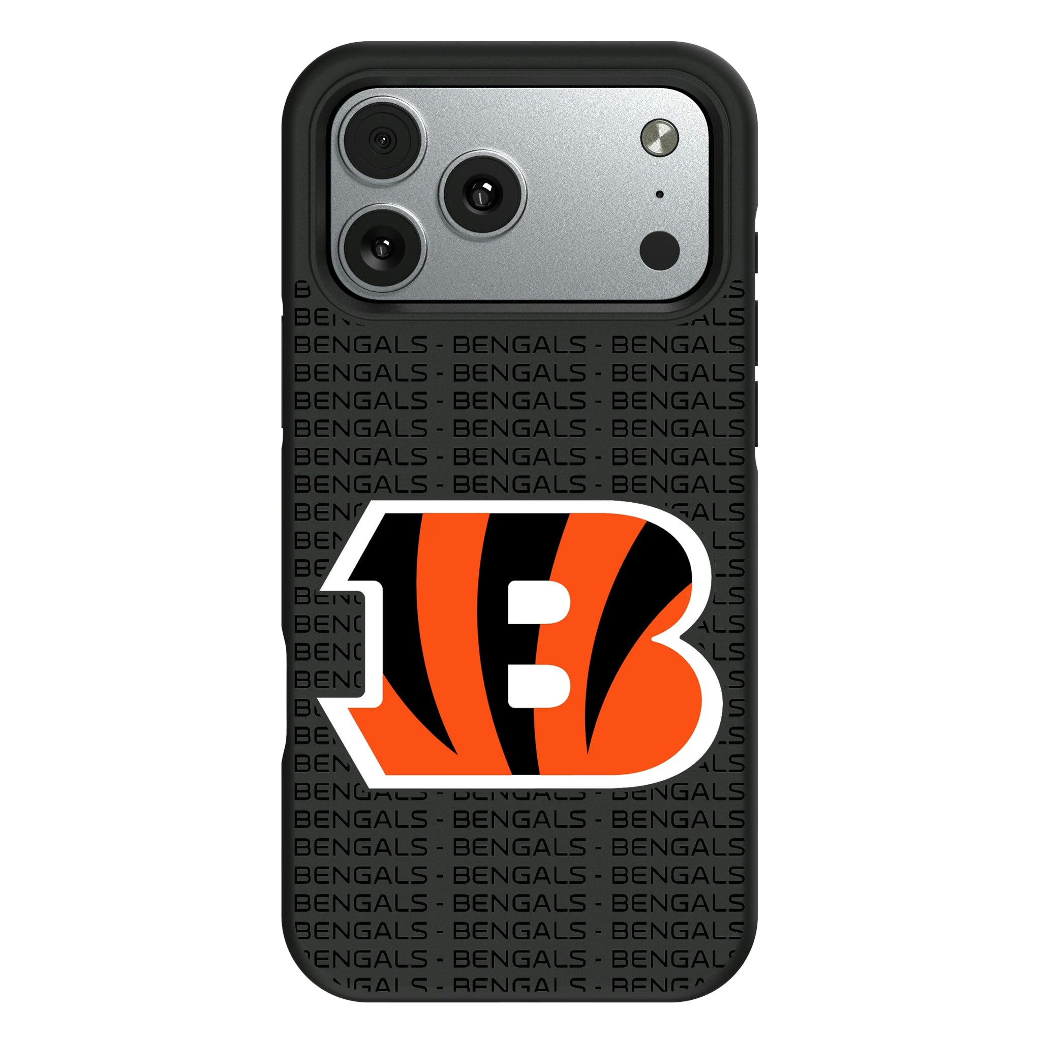 Cincinnati Bengals Text Backdrop Bump Phone Case 10