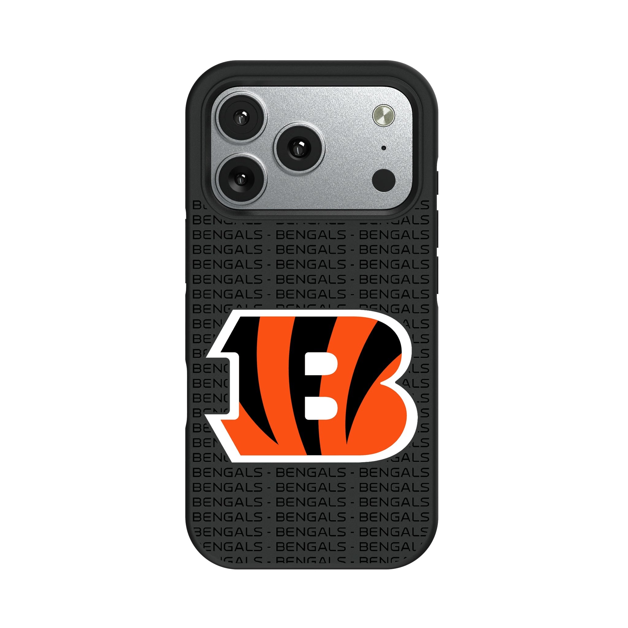 Cincinnati Bengals Text Backdrop Bump Phone Case 9