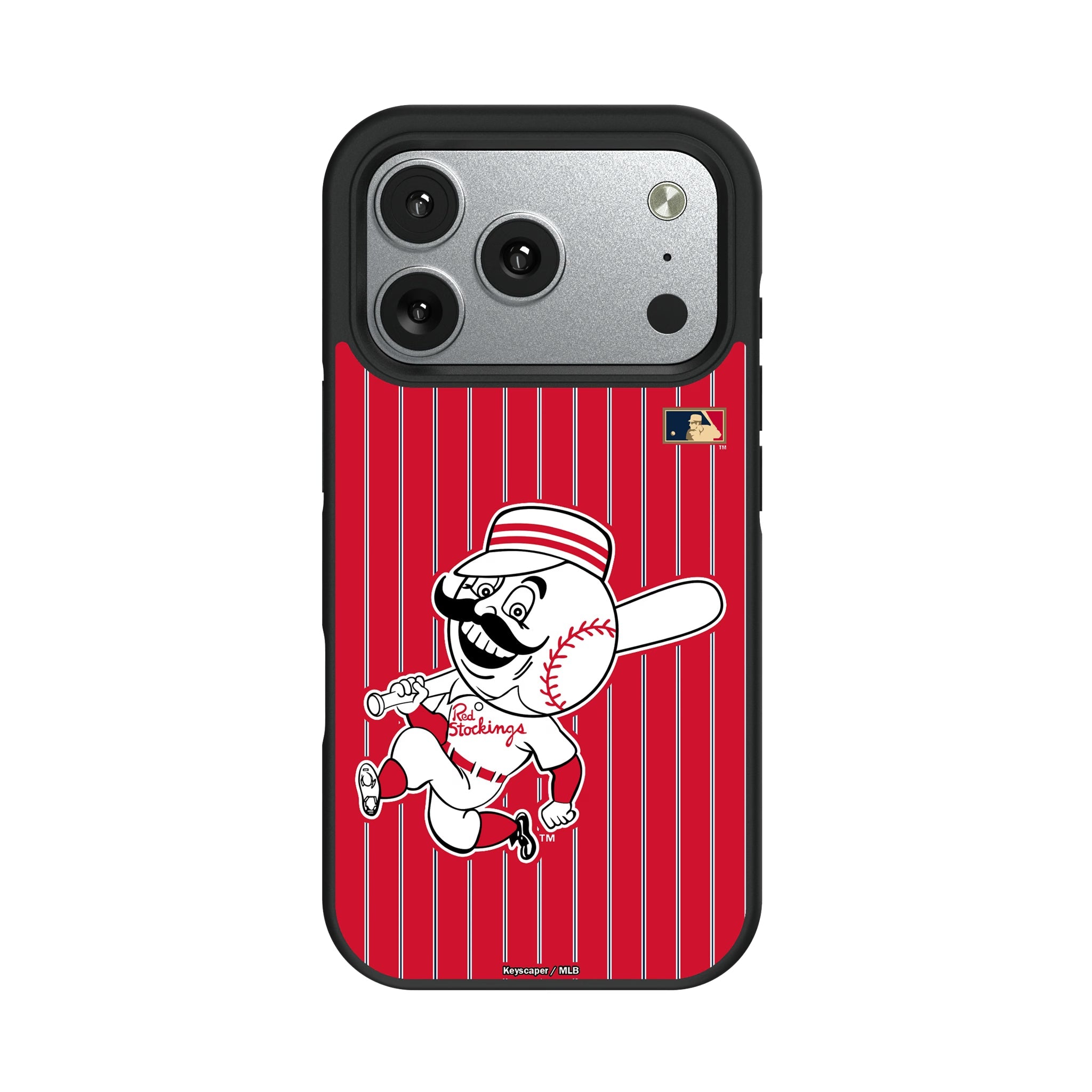 Cincinnati Reds 1953-1967 - Cooperstown Collection Pinstripe Bump Phone Case 10