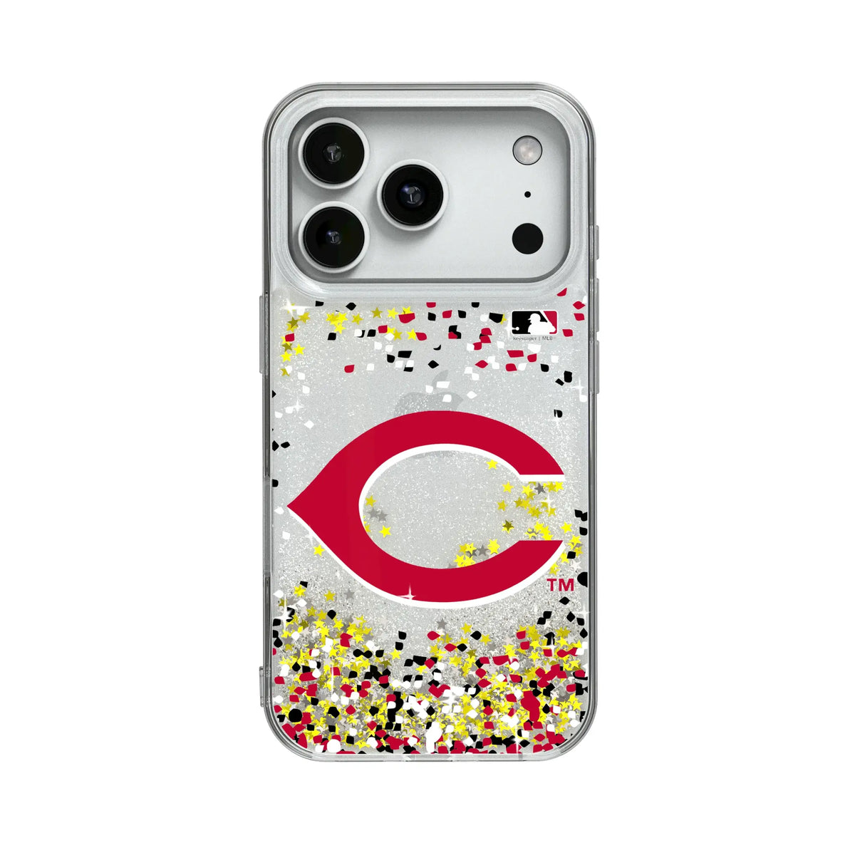 Cincinnati Reds Confetti Glitter Phone Case 19