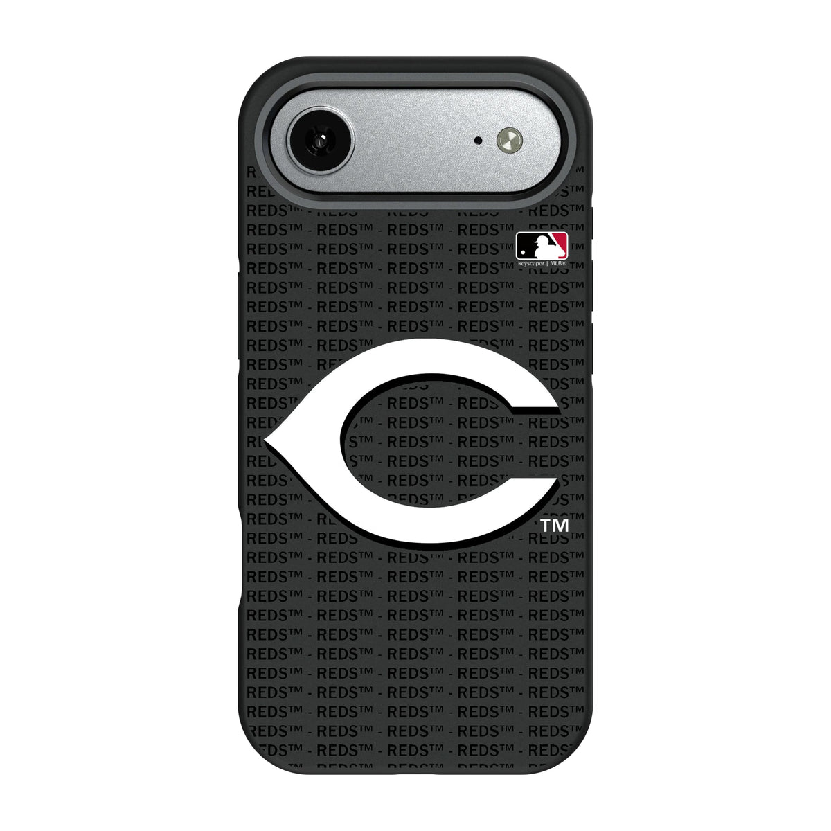 Cincinnati Reds Text Backdrop Bump Phone Case 9
