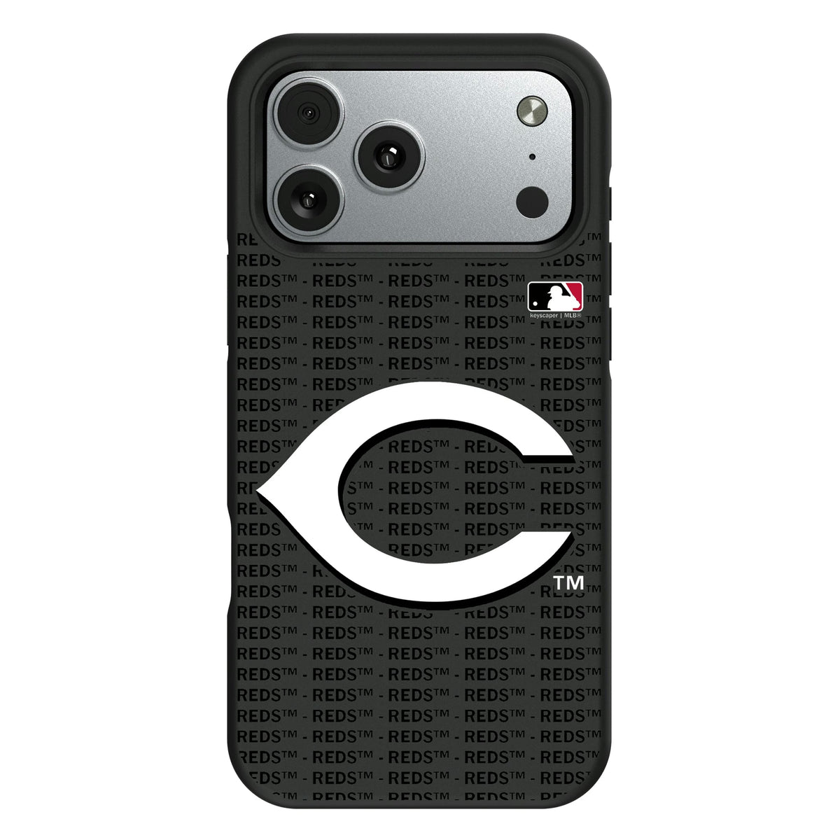 Cincinnati Reds Text Backdrop Bump Phone Case 11