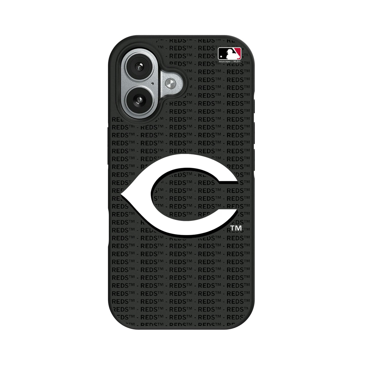 Cincinnati Reds Text Backdrop Bump Phone Case 8