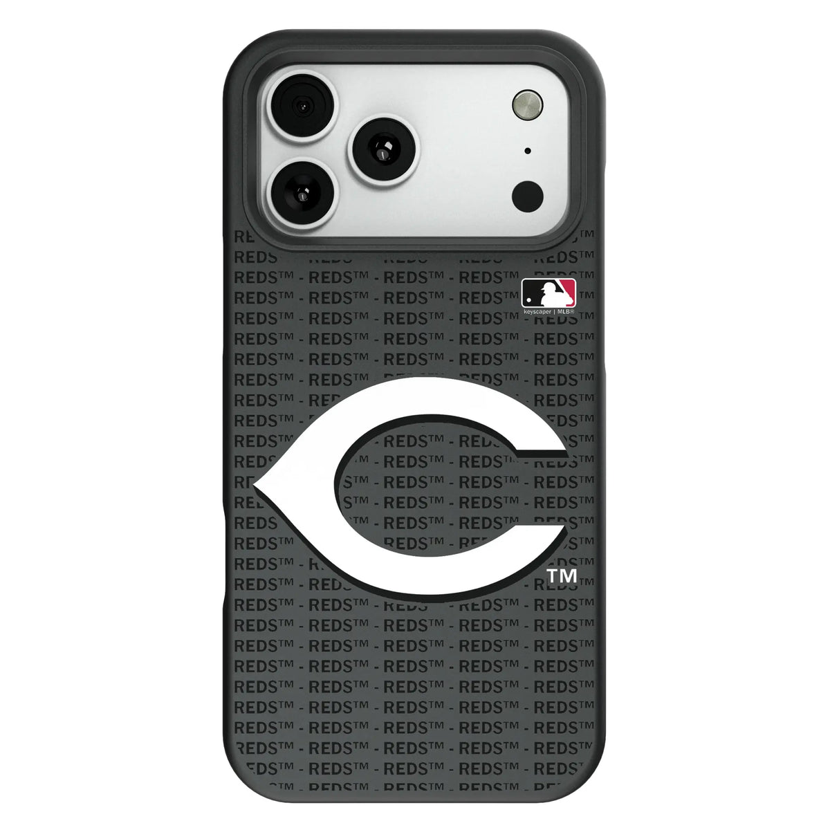 Cincinnati Reds Text Backdrop Bump Phone Case 12