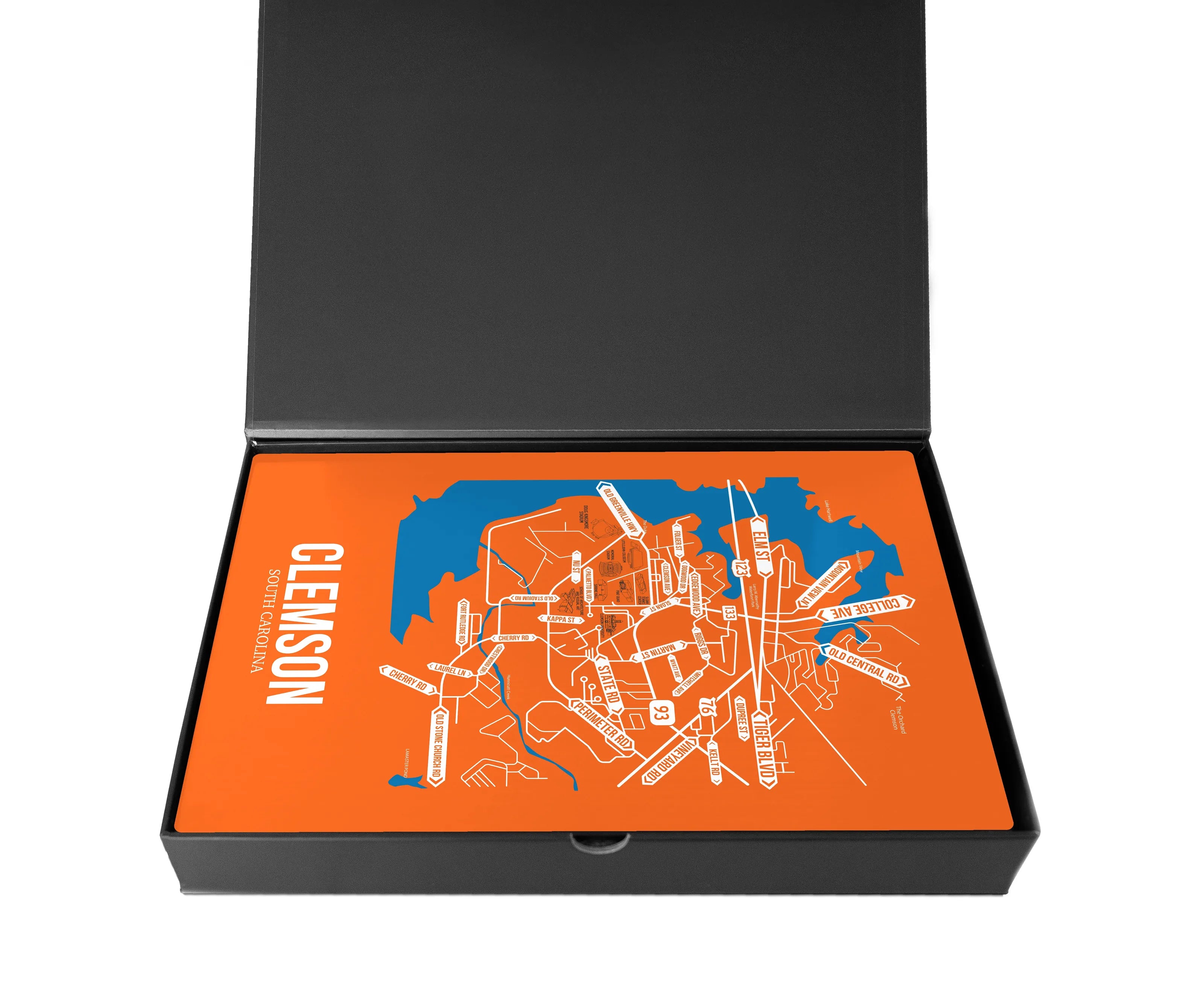 Clemson, South Carolina street map 5