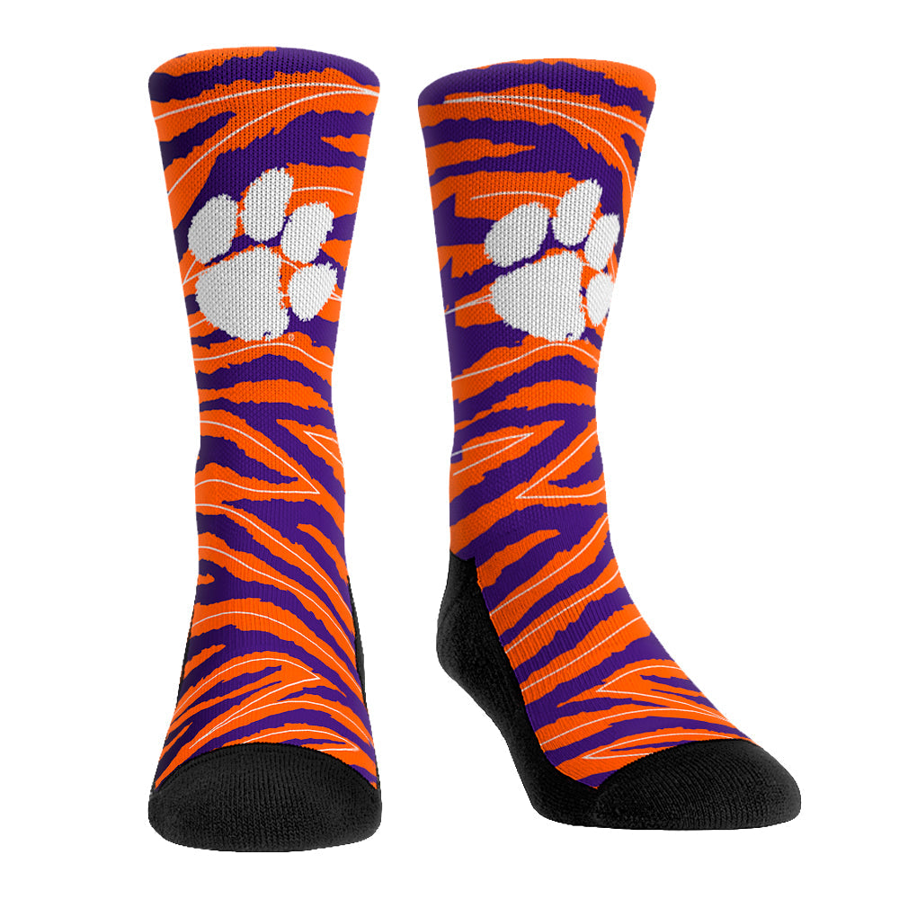 Clemson Tigers - Tiger Stripes | Rock 'Em Socks