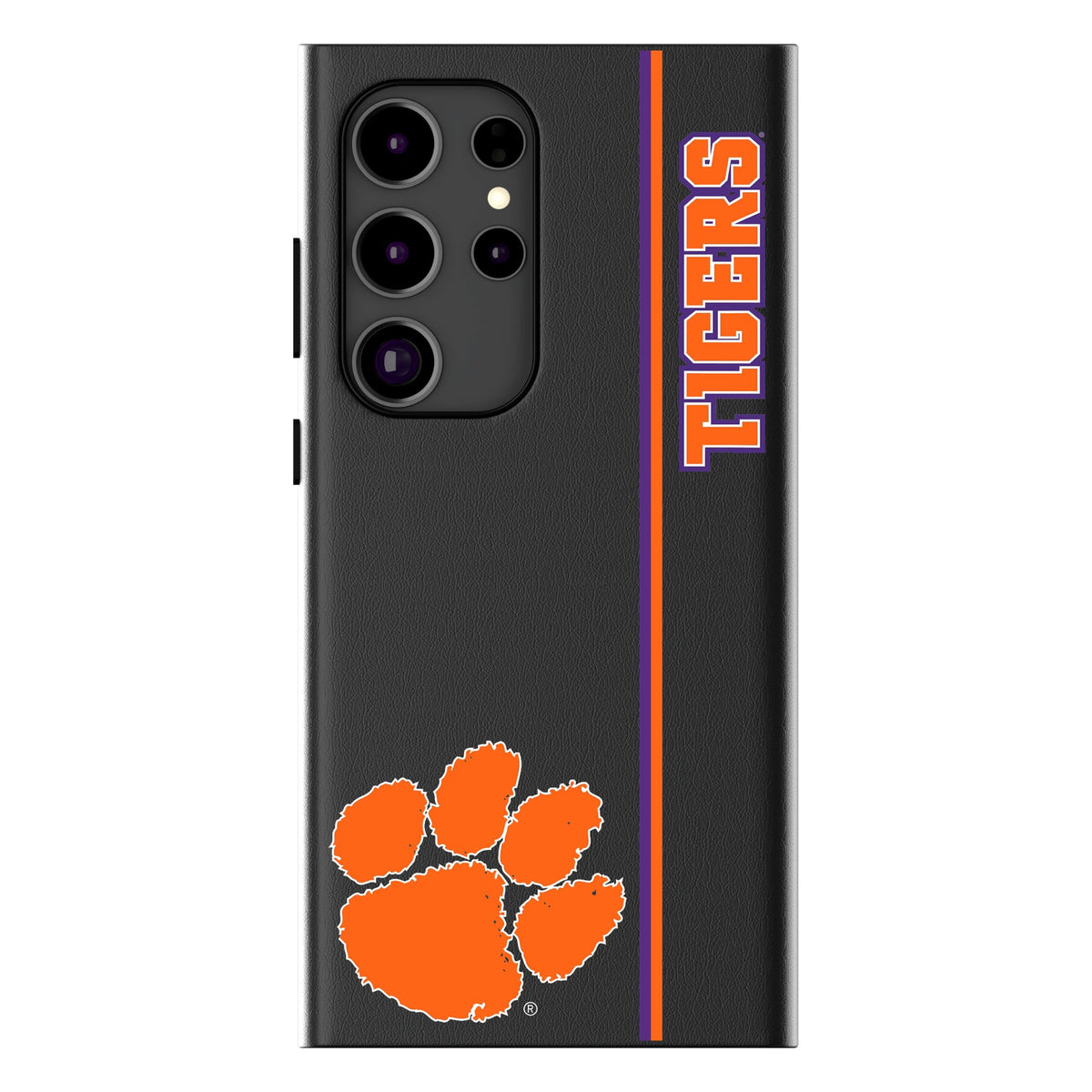 Clemson University Tigers Sidebar MagSafe Compatible Phone Case for Samsung Galaxy 14