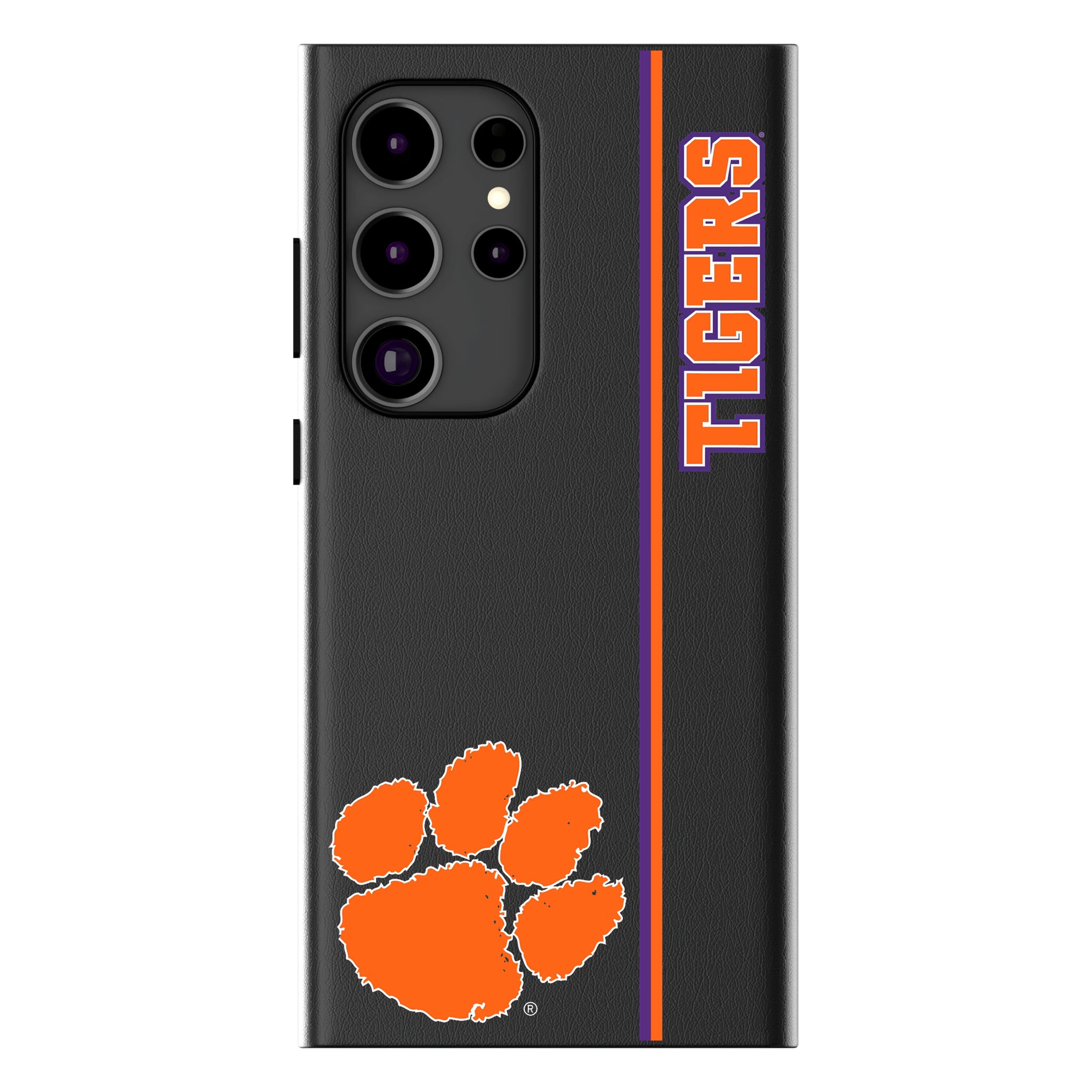 Clemson University Tigers Sidebar MagSafe Compatible Phone Case for Samsung Galaxy 17