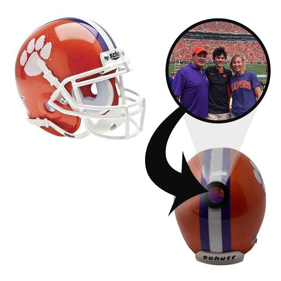 Clemson Tigers College Football Collectible Mini Helmet - Picture Inside - FANZ Collectibles 3