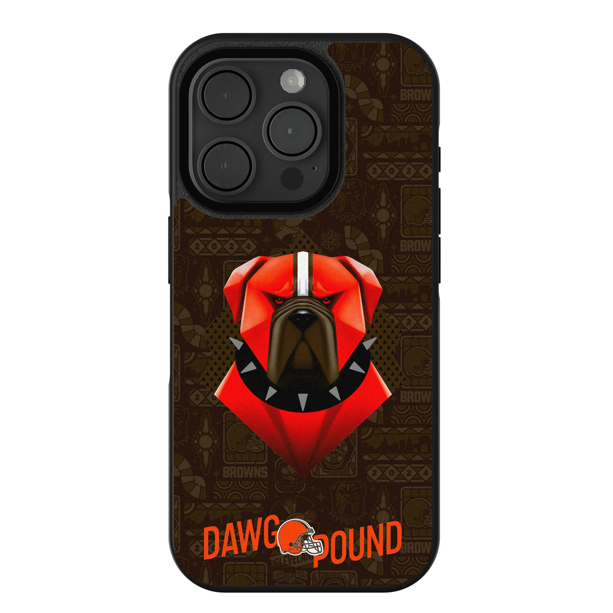 Cleveland Browns 2024 Illustrated Limited Edition Bump Phone Case 14