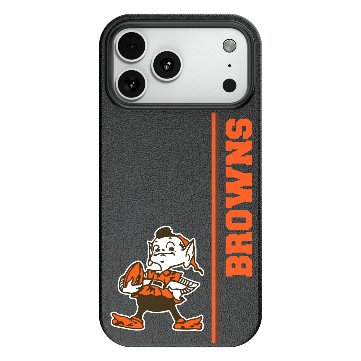 Cleveland Browns Historic Collection Sidebar MagSafe Compatible Phone Case for Apple iPhone 8