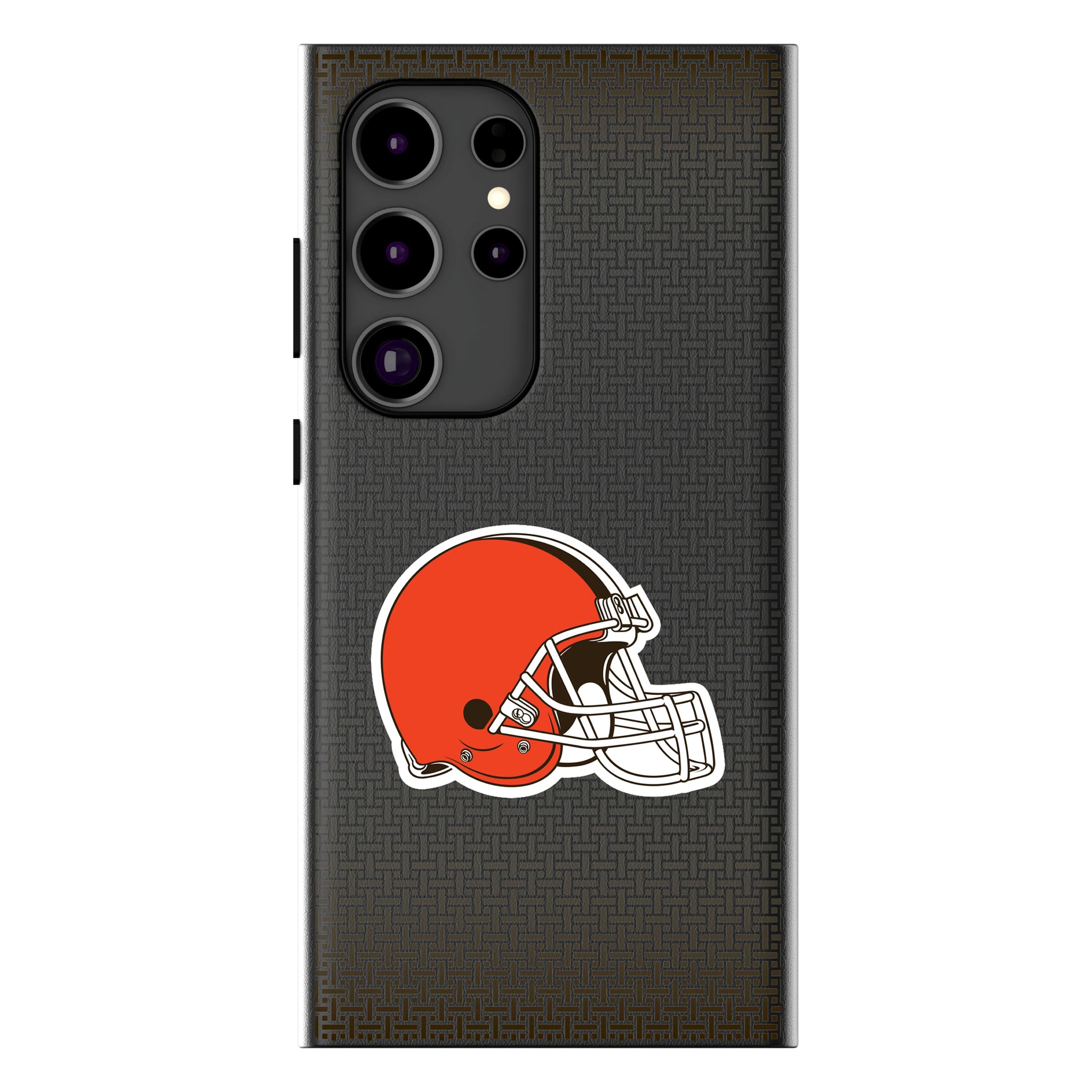 Cleveland Browns Linen MagSafe Compatible Phone Case for Samsung Galaxy 11