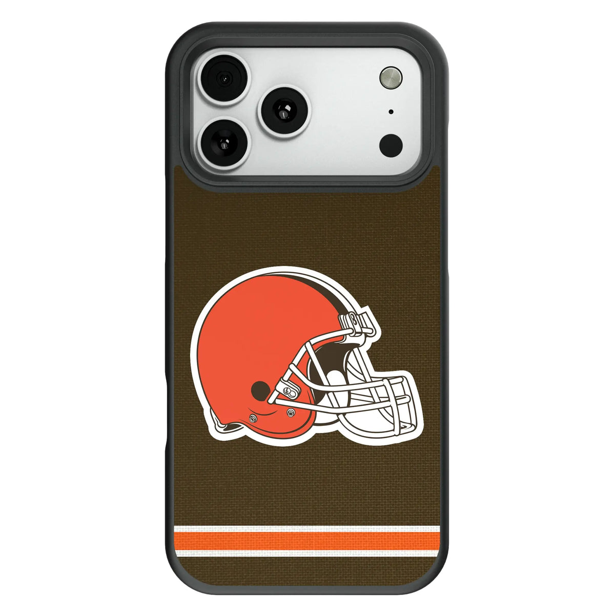 Cleveland Browns Stripe Bump Phone Case for Apple iPhone 14