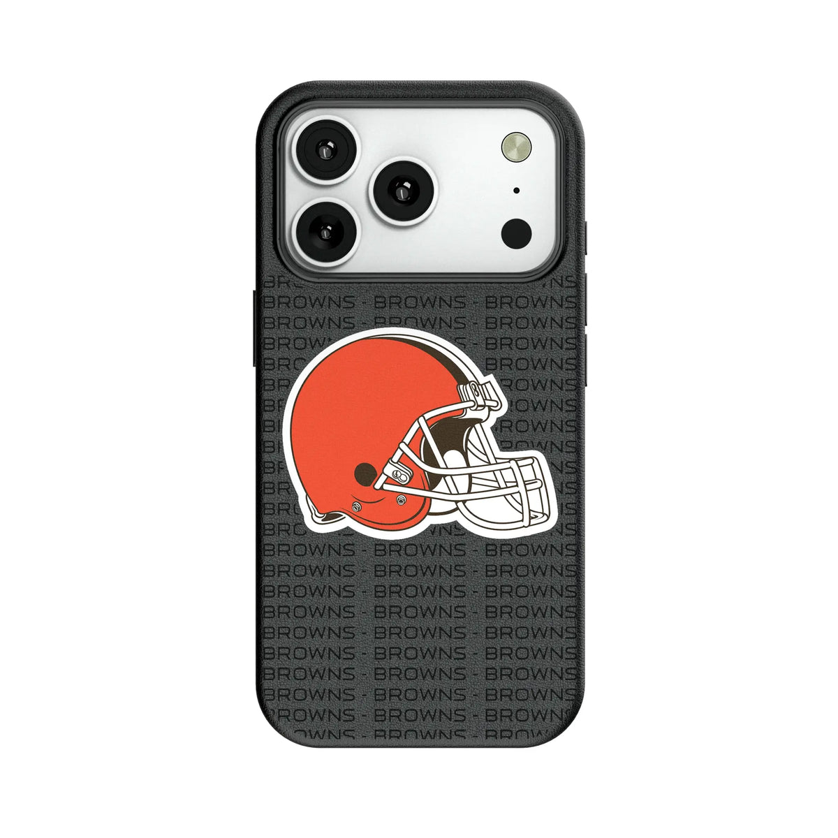 Cleveland Browns Text Backdrop MagSafe Compatible Phone Case for Apple iPhone 11