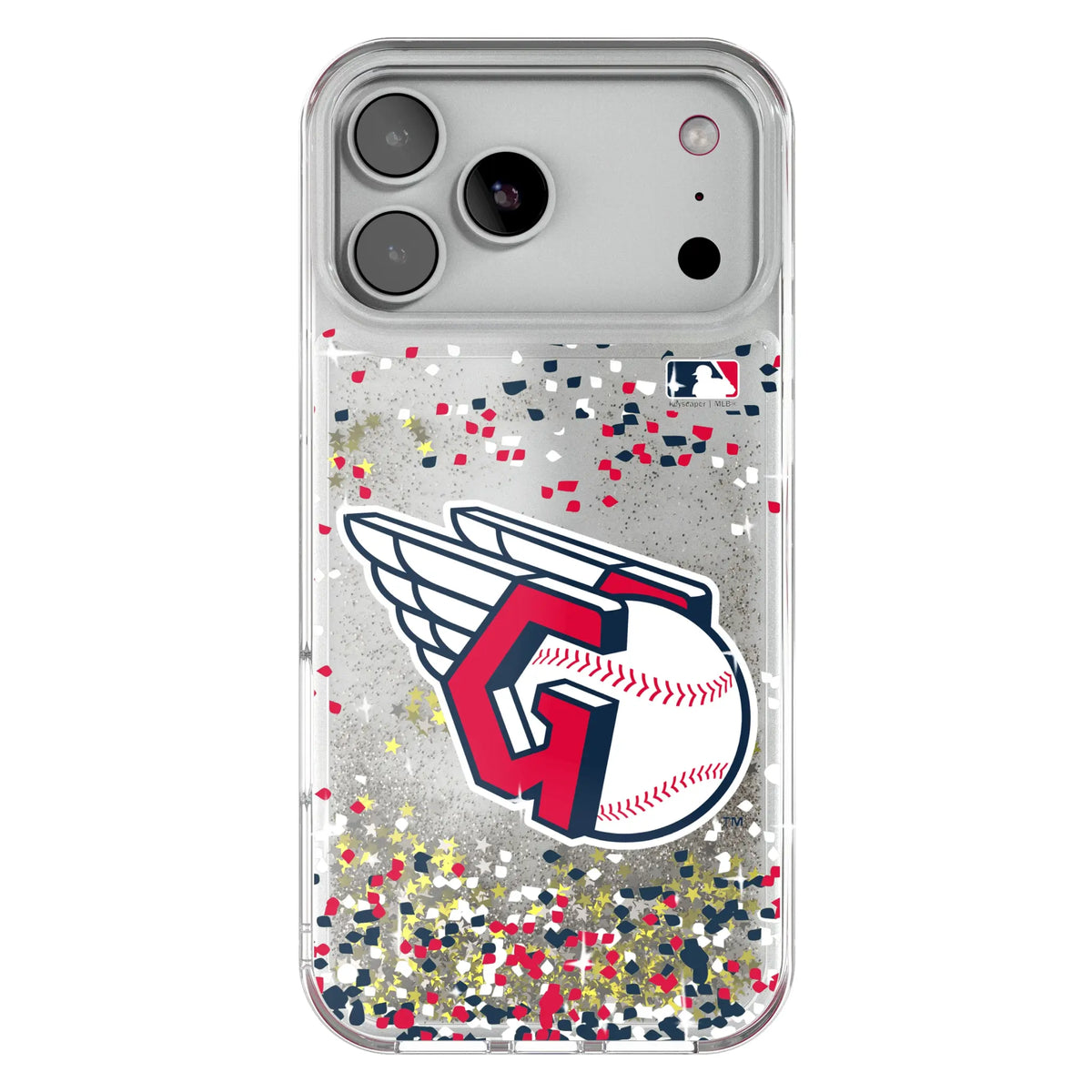 Cleveland Guardians Confetti Glitter Phone Case 20