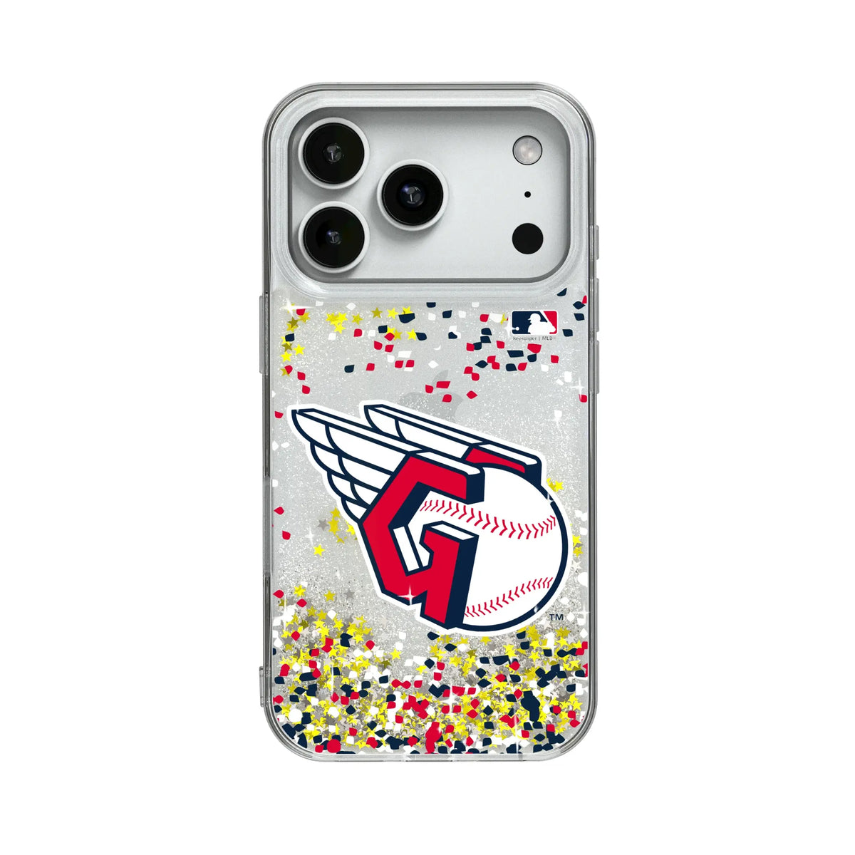Cleveland Guardians Confetti Glitter Phone Case 19