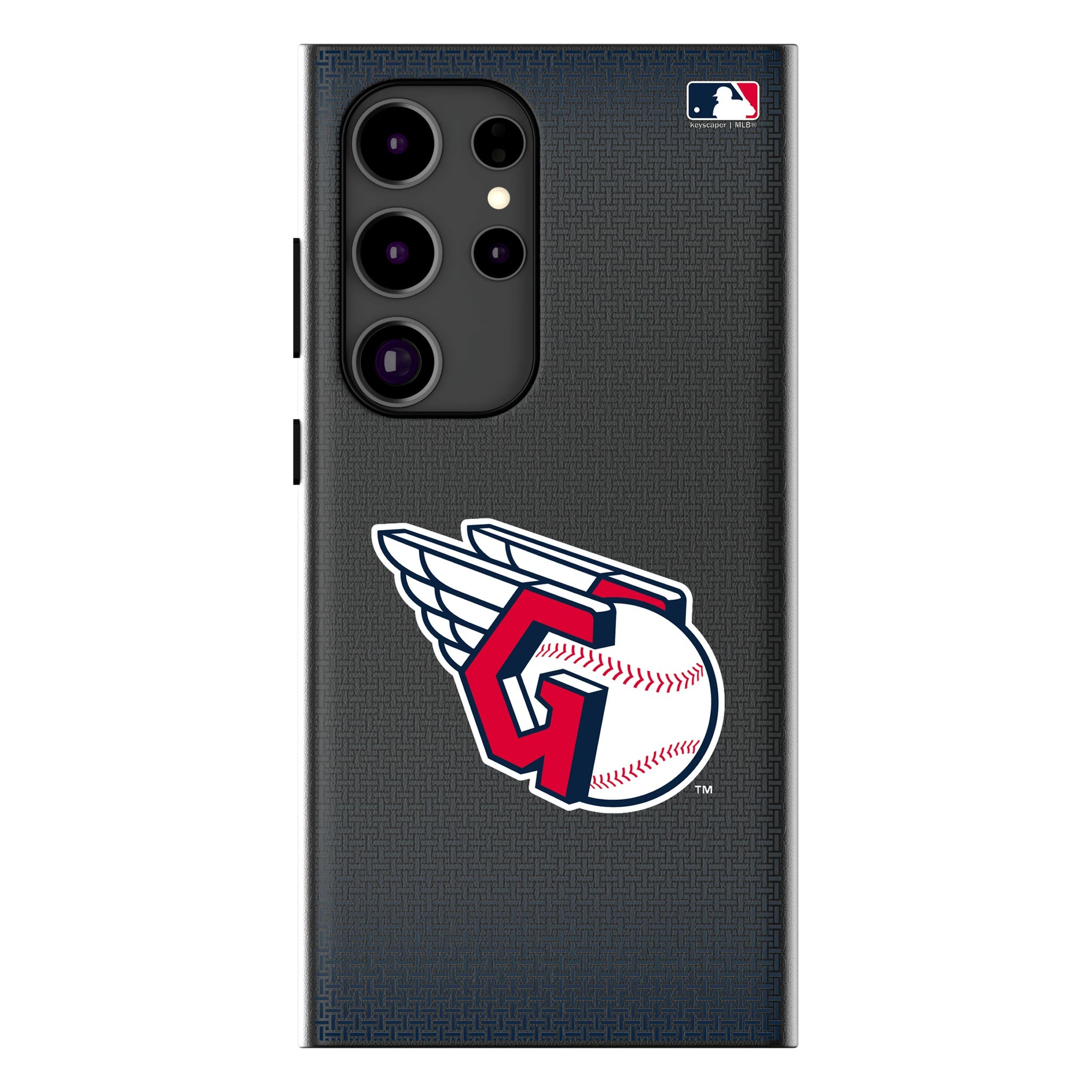 Cleveland Guardians Linen MagSafe Compatible Phone Case for Samsung Galaxy 15