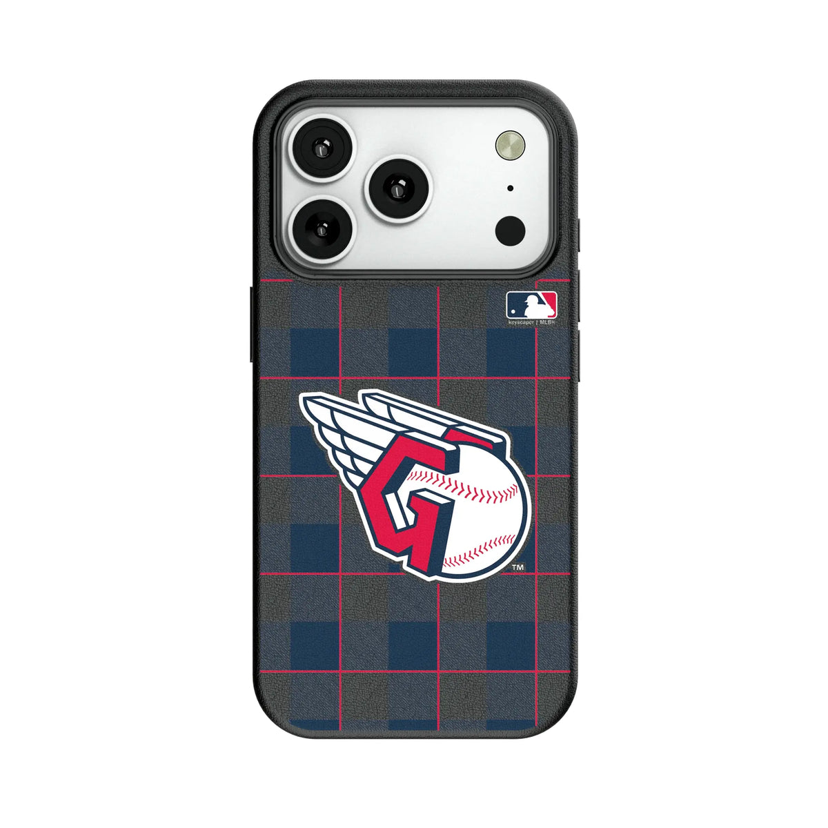Cleveland Guardians Plaid MagSafe Compatible Phone Case for Apple iPhone 7