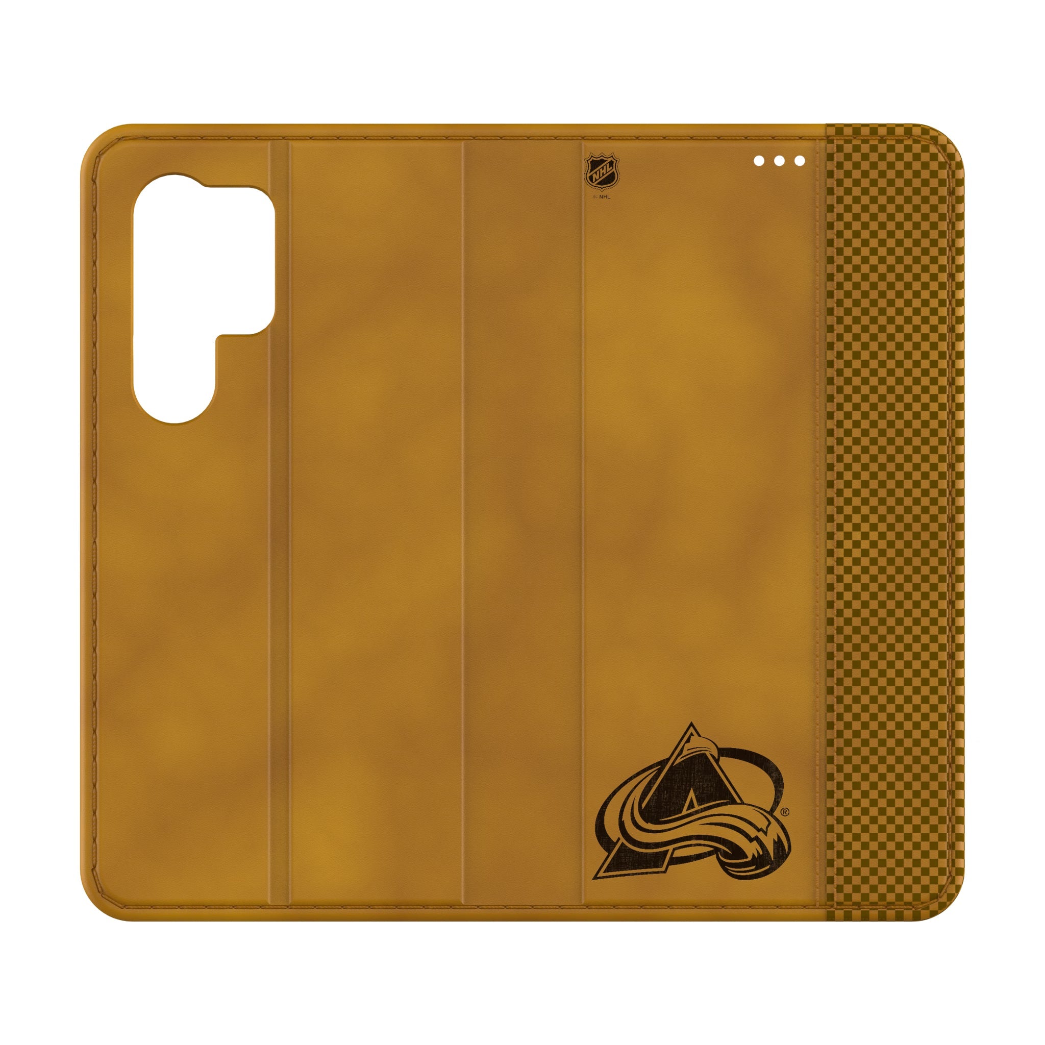 Colorado Avalanche Burn Folio Phone Case for Samsung Galaxy 8