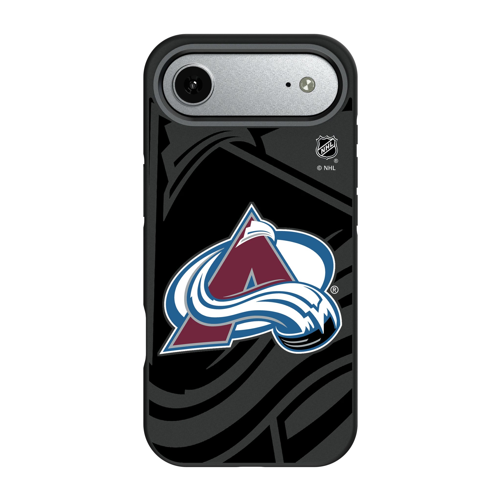 Colorado Avalanche Monocolor Tilt Bump Phone Case 9