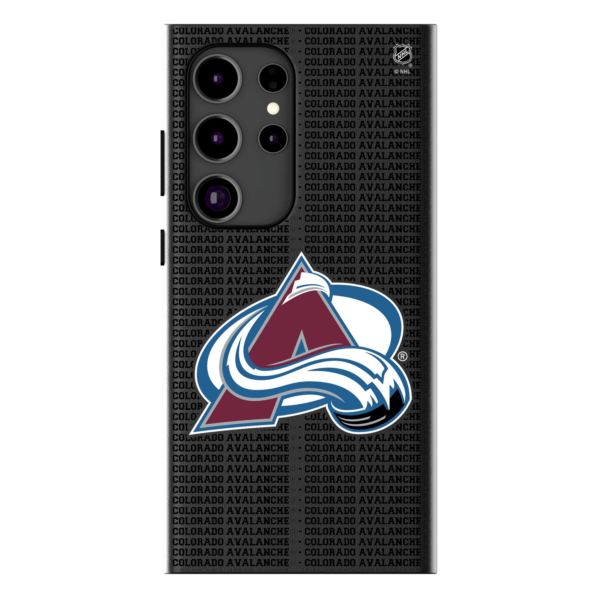 Colorado Avalanche Text Backdrop MagSafe Compatible Phone Case for Samsung Galaxy 13