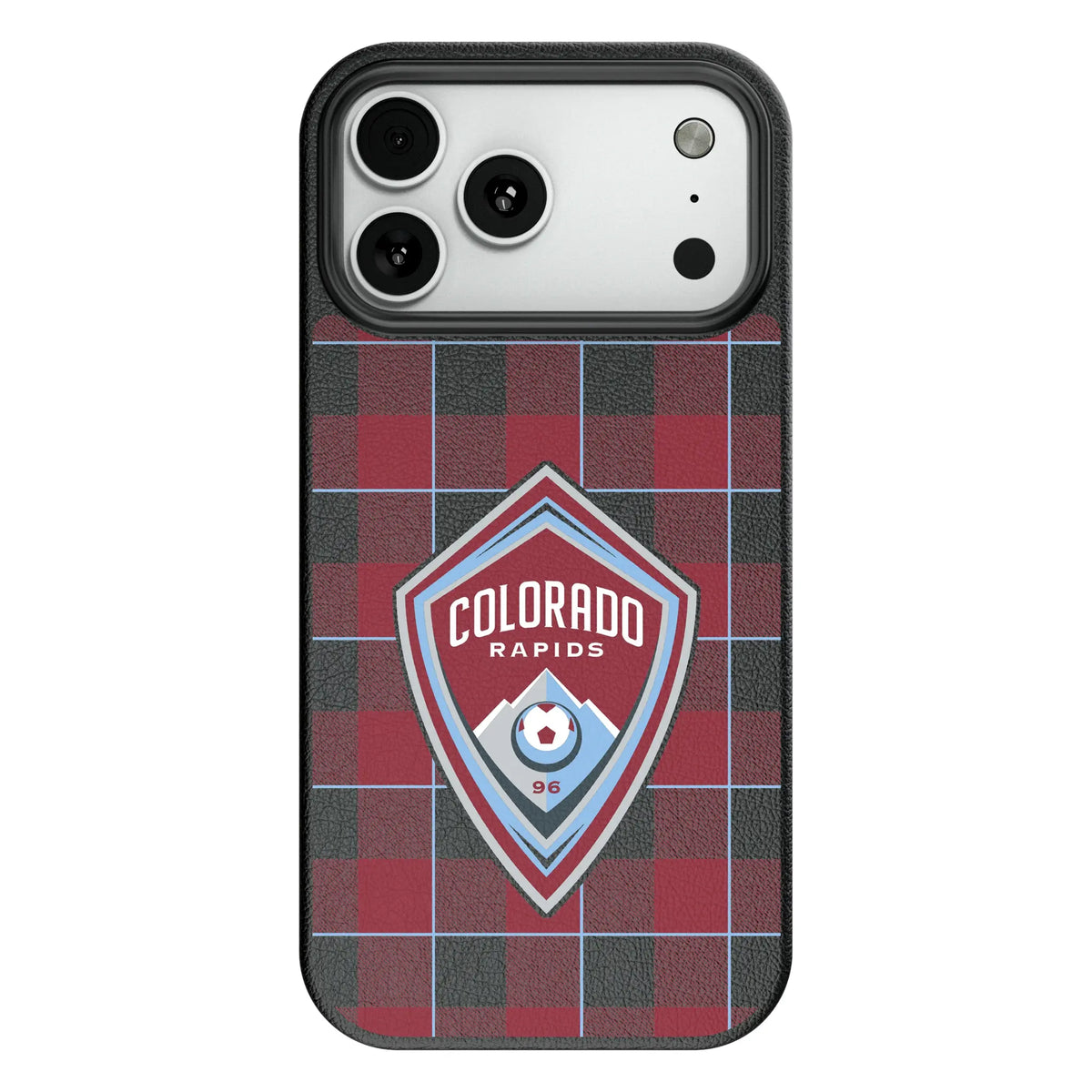 Colorado Rapids Plaid MagSafe Compatible Phone Case for Apple iPhone 8