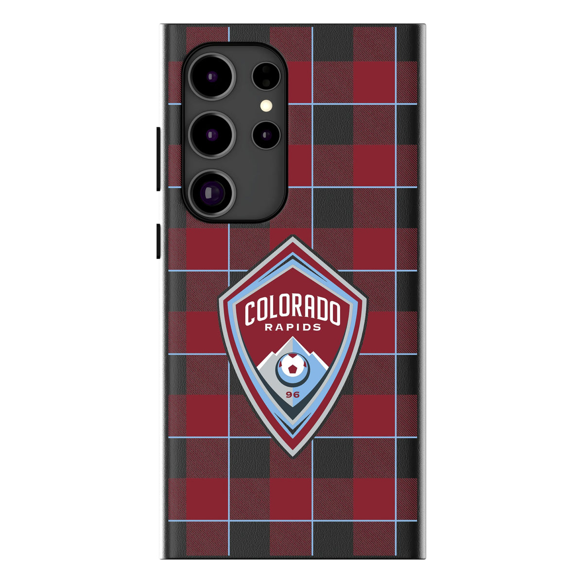 Colorado Rapids Plaid MagSafe Compatible Phone Case for Samsung Galaxy 16