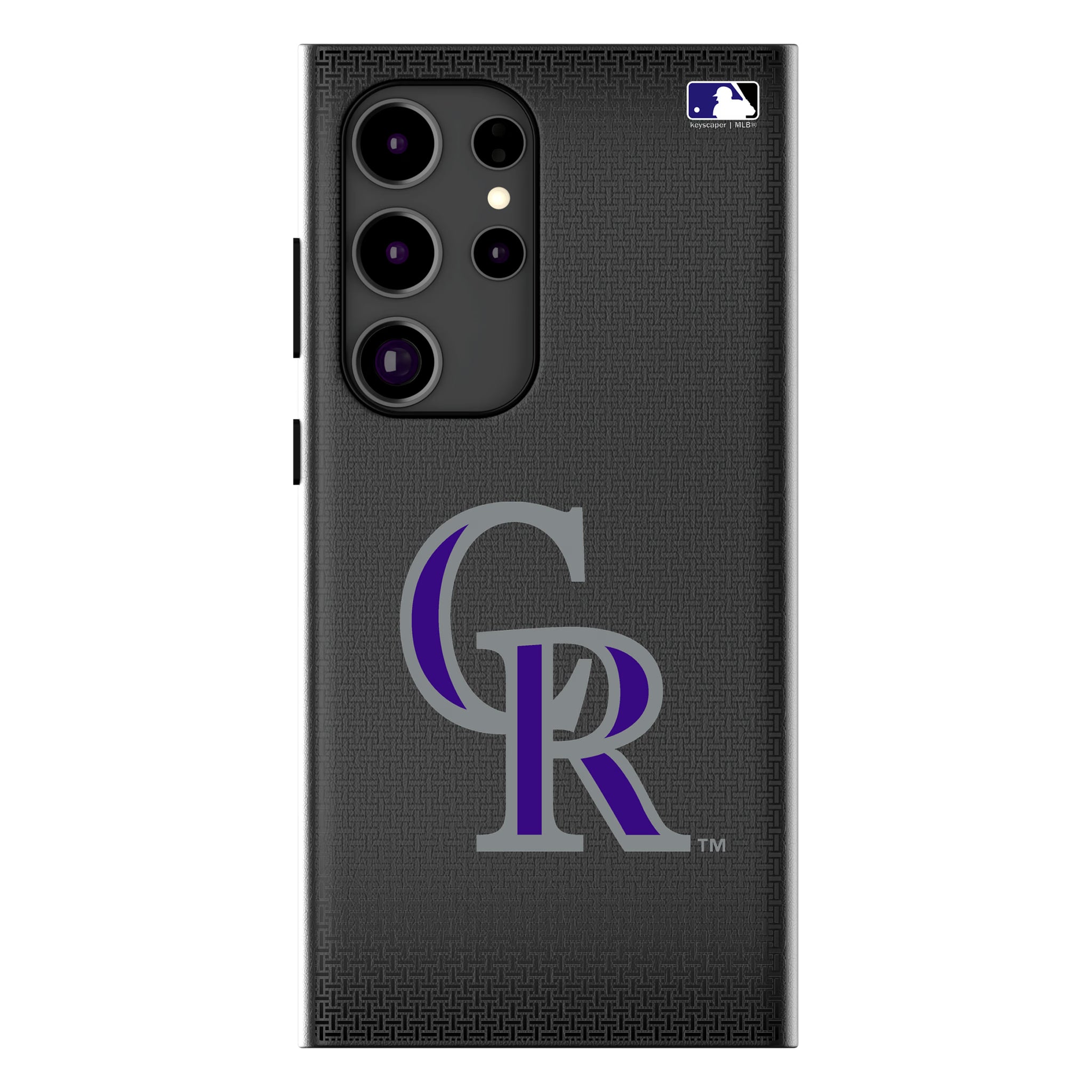 Colorado Rockies Linen MagSafe Compatible Phone Case for Samsung Galaxy 10