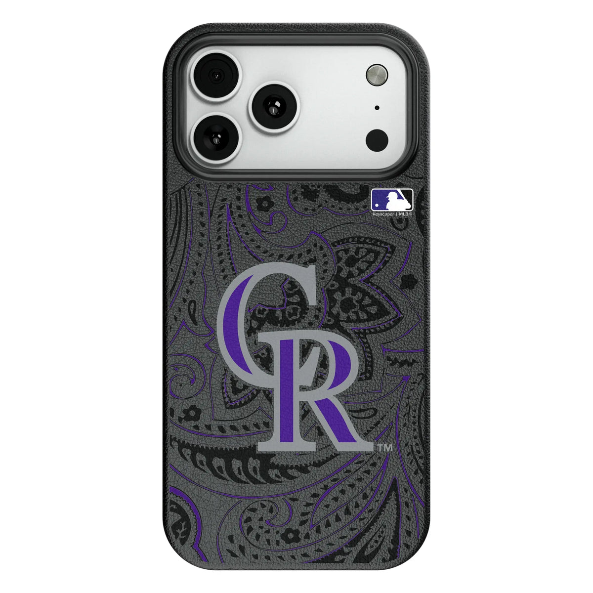 Colorado Rockies Paisley MagSafe Compatible Phone Case for Apple iPhone 8