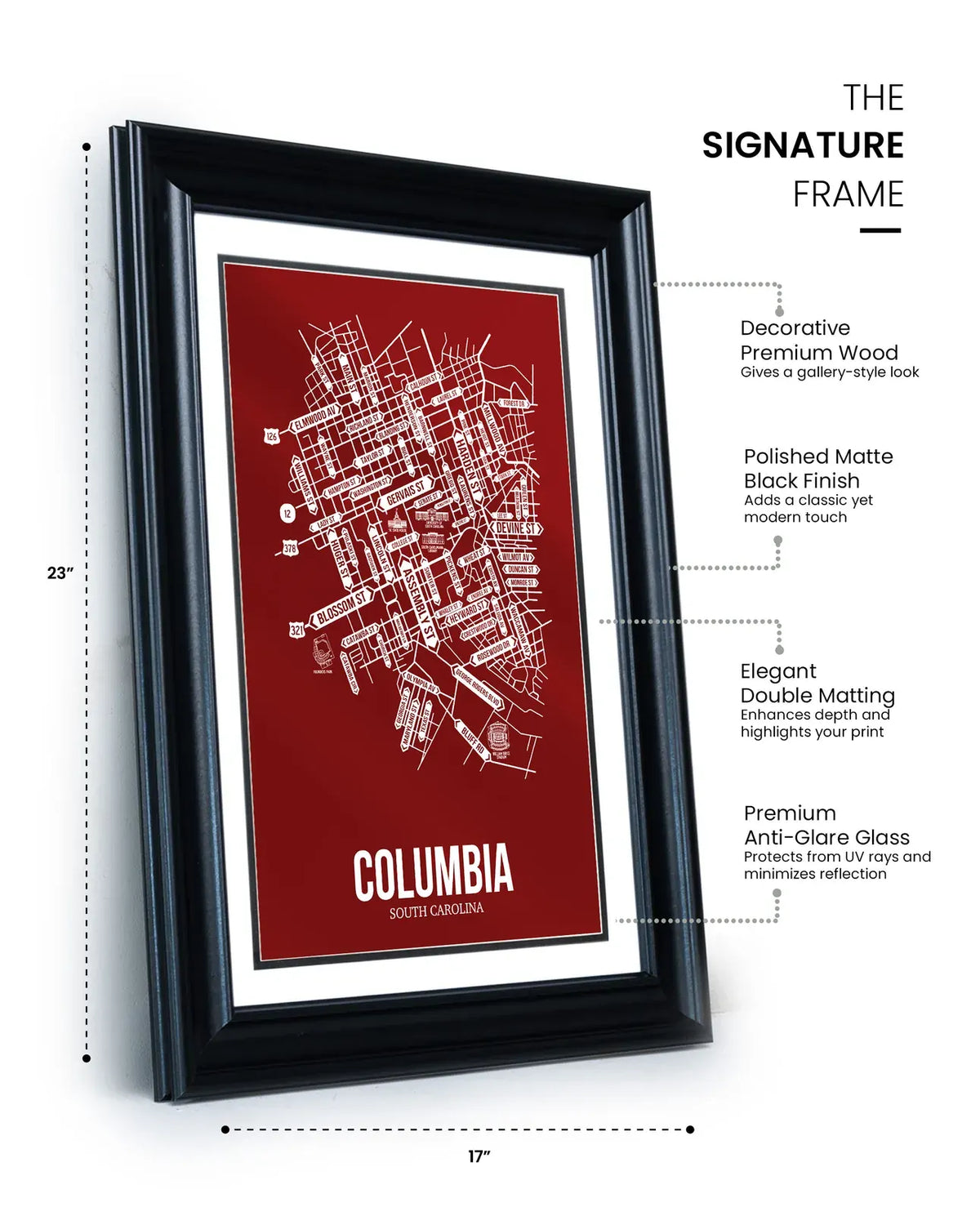Columbia, South Carolina street map 13