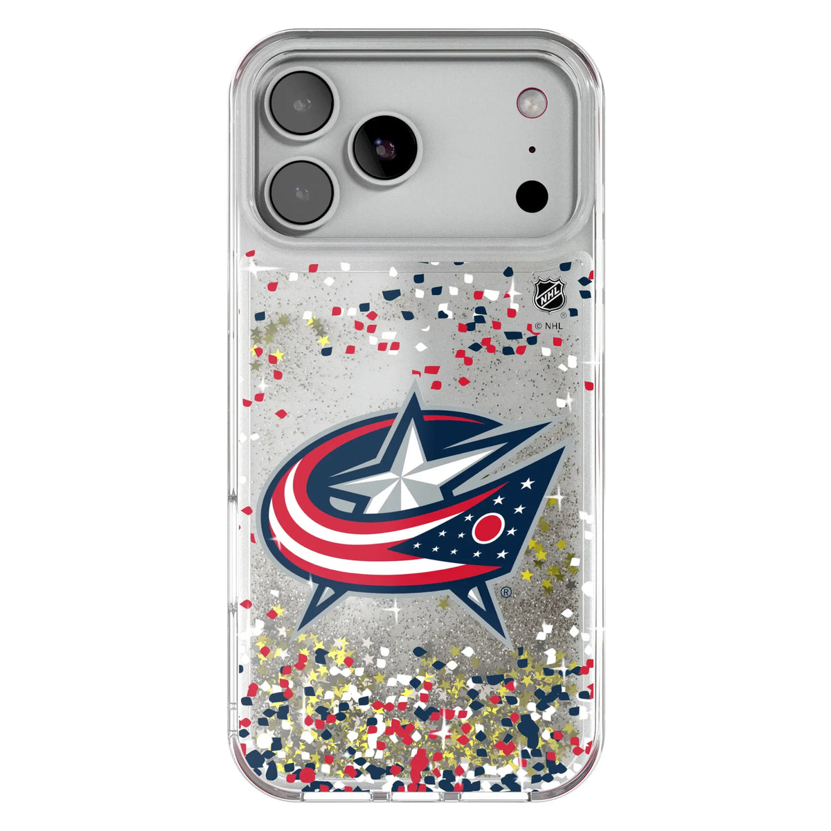 Columbus Blue Jackets Confetti Glitter Phone Case 20