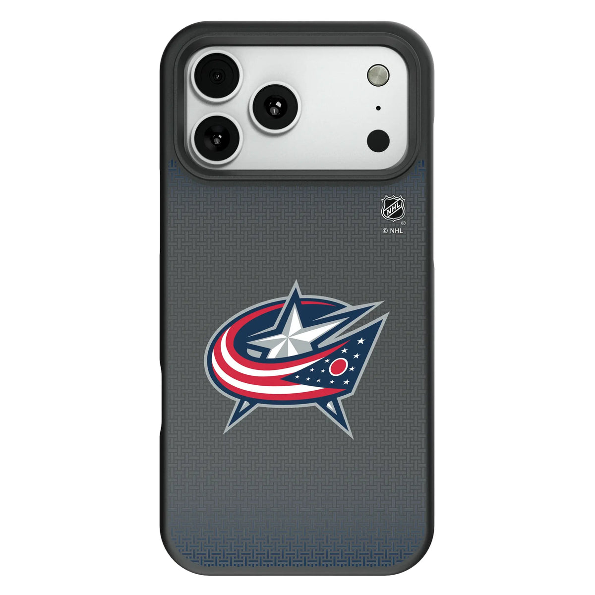 Columbus Blue Jackets Linen Bump Phone Case 13