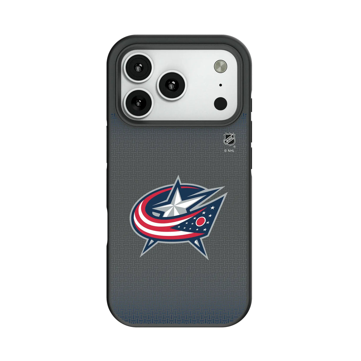 Columbus Blue Jackets Linen Bump Phone Case 12