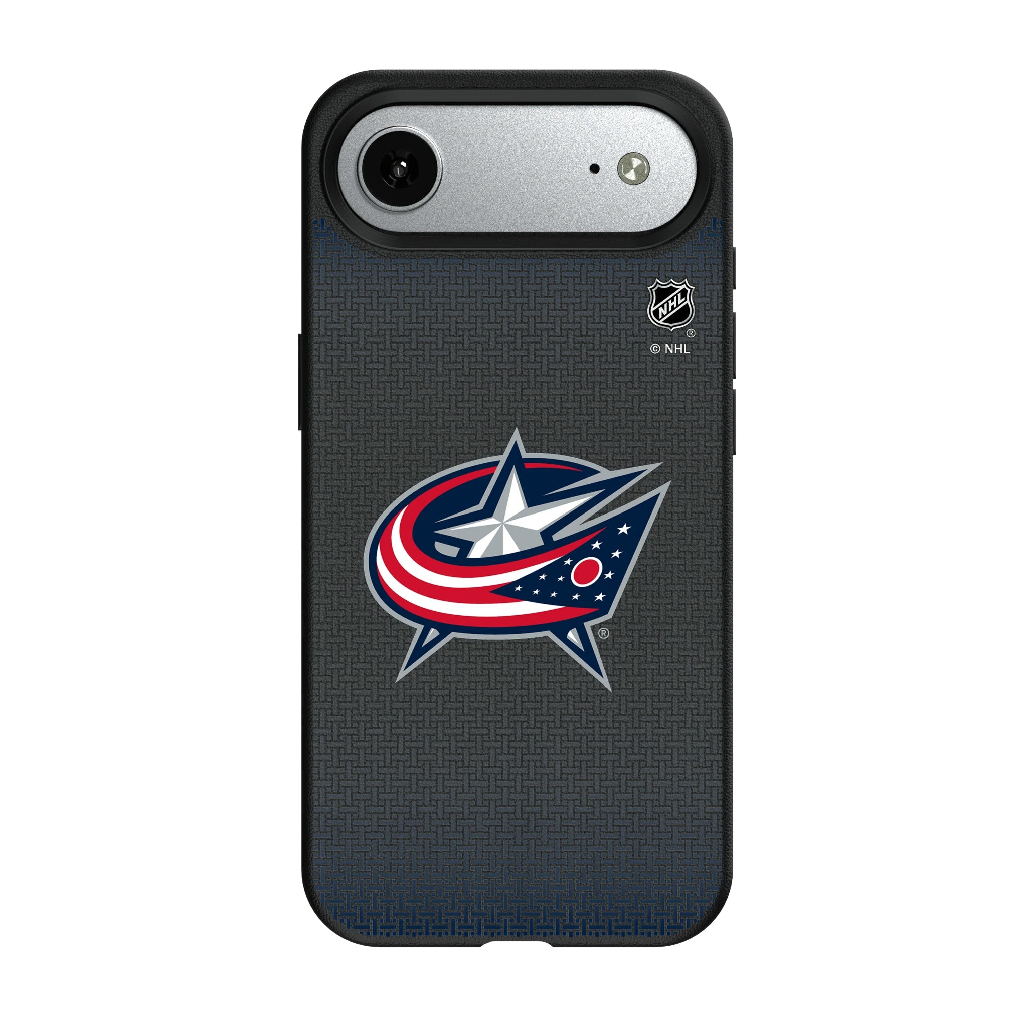 Columbus Blue Jackets Linen MagSafe Compatible Phone Case for Apple iPhone 8