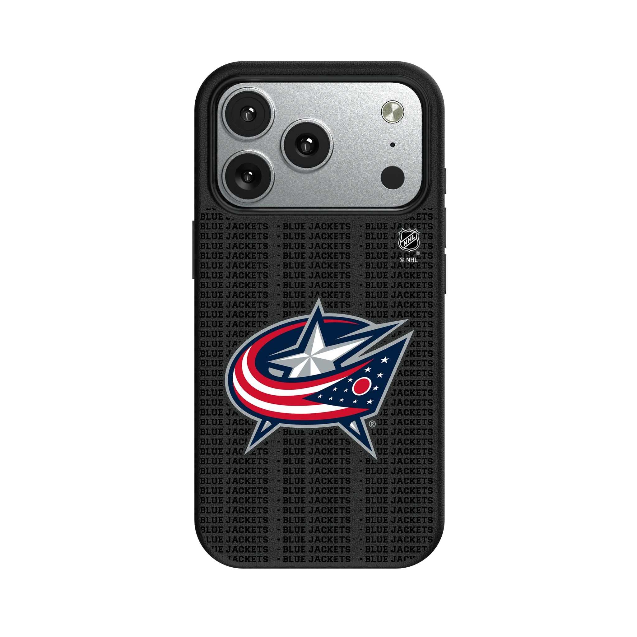 Columbus Blue Jackets Text Backdrop MagSafe Compatible Phone Case for Apple iPhone 9