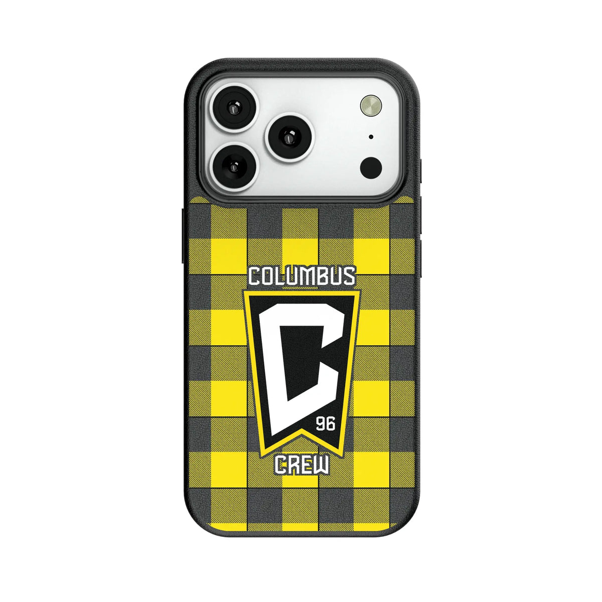 Columbus Crew Plaid MagSafe Compatible Phone Case for Apple iPhone 7